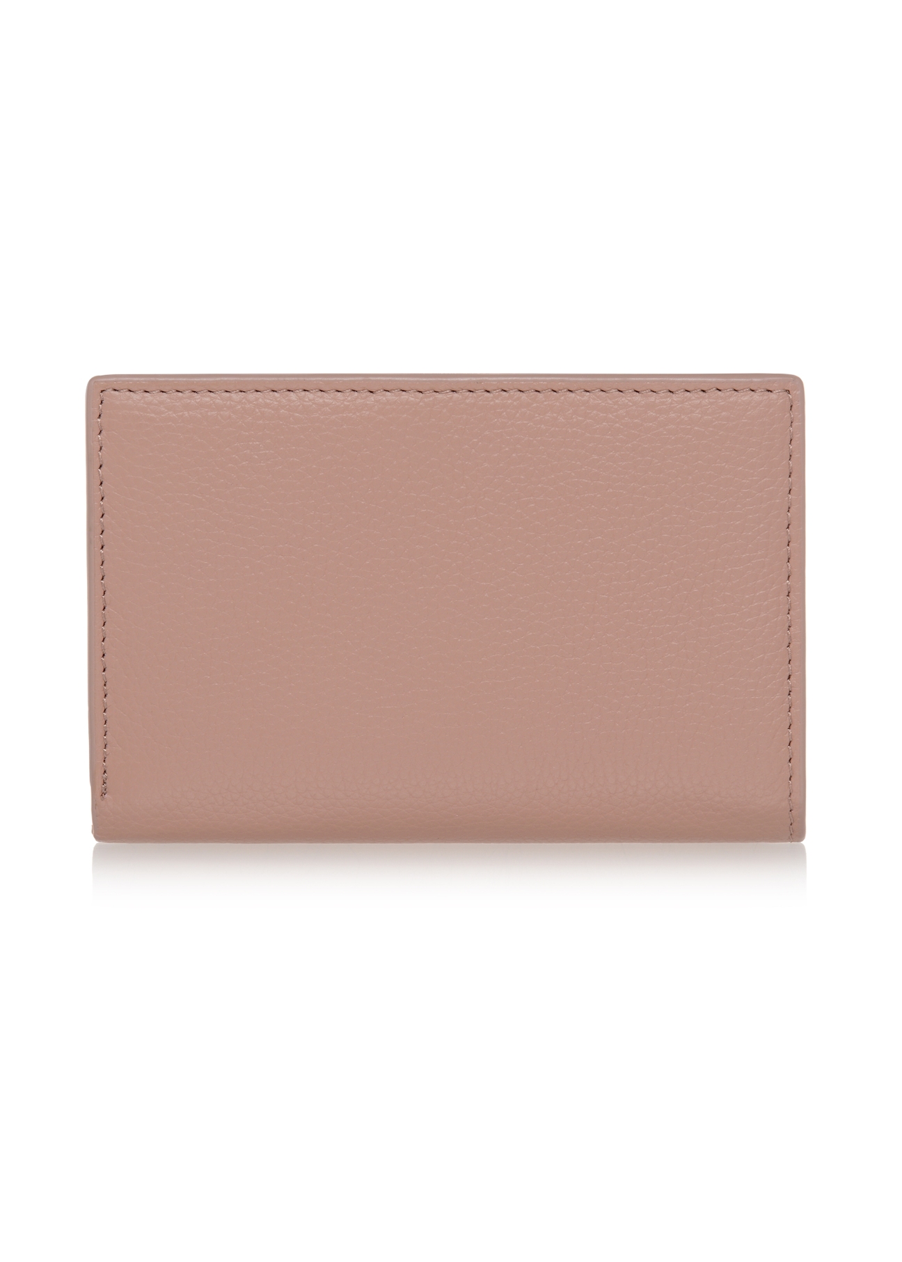 Pink leather women's wallet PORES-0834-31(W23)-02