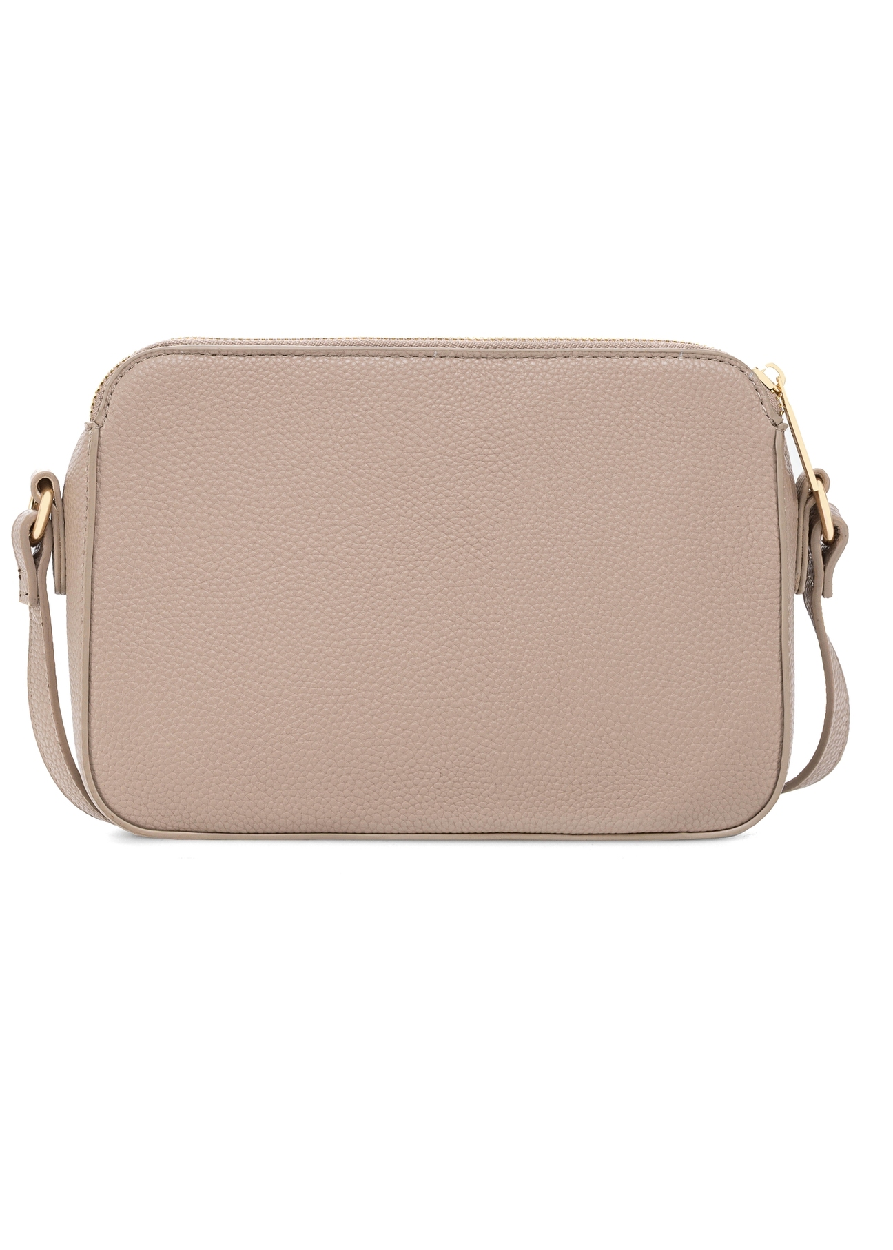 Light beige small women's handbag TOREC-0830B-80(Z25), product view from the back on a white background.