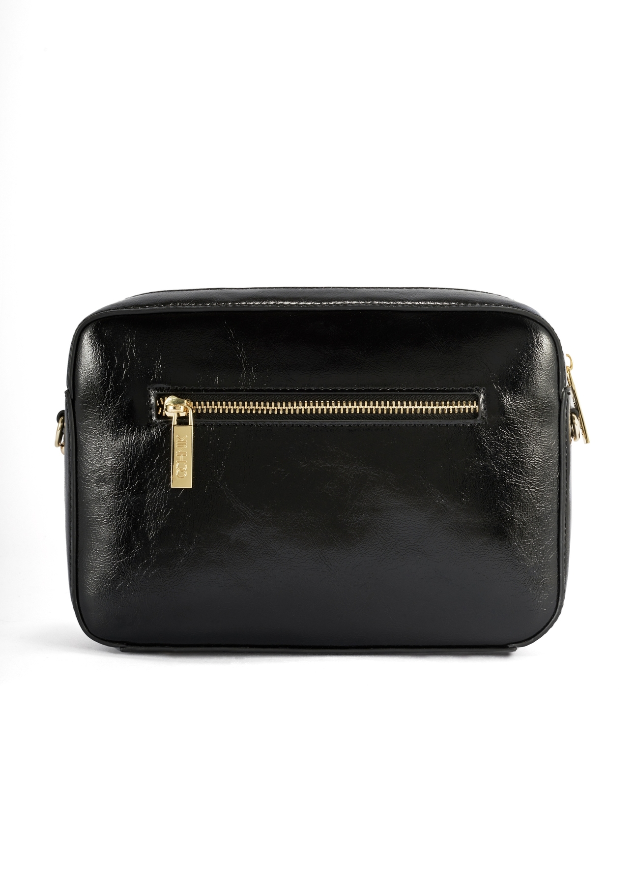Black women's handbag TOREC-0003J-98(Z25), product view from the back on a white background.