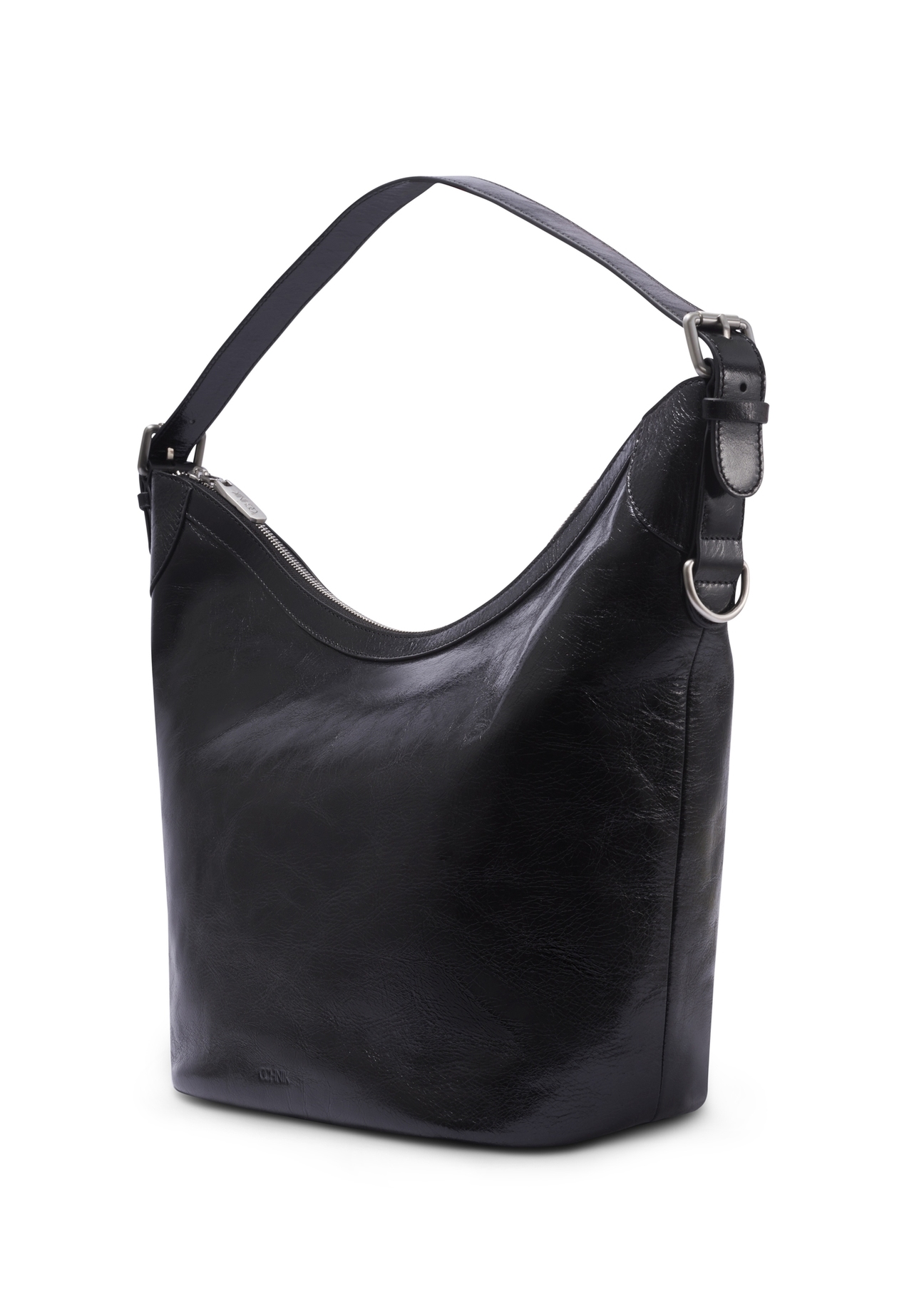 Black large shopper bag TORES-1367-9F(Z26), diagonal product view on a light background.