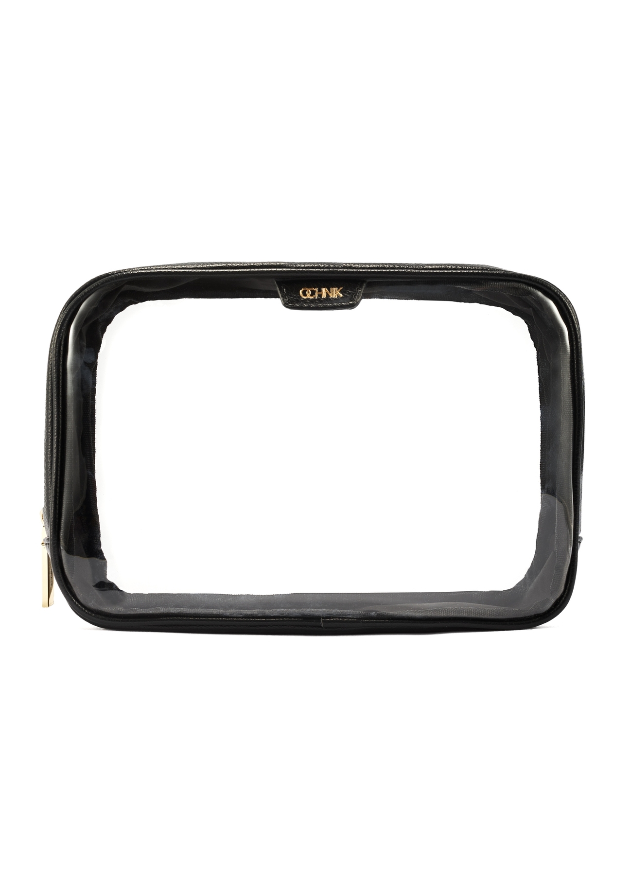 Large two-piece women's cosmetic bag TOREC-0874A-99(Z25), front view of the product without the cosmetic bag on a white background.