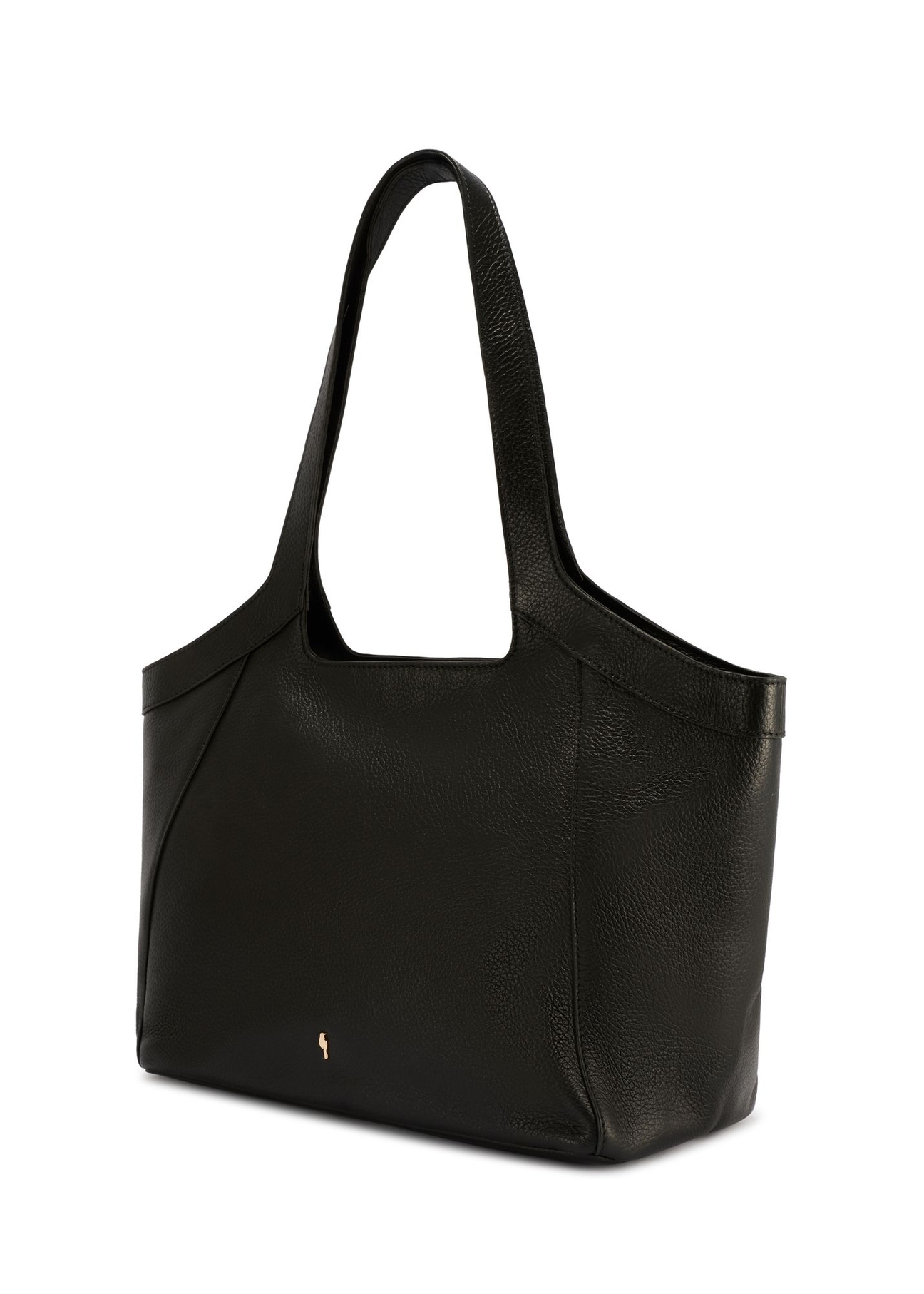 Large women's leather handbag TORES-1205-9I(W26) - diagonal product view, on a white background.