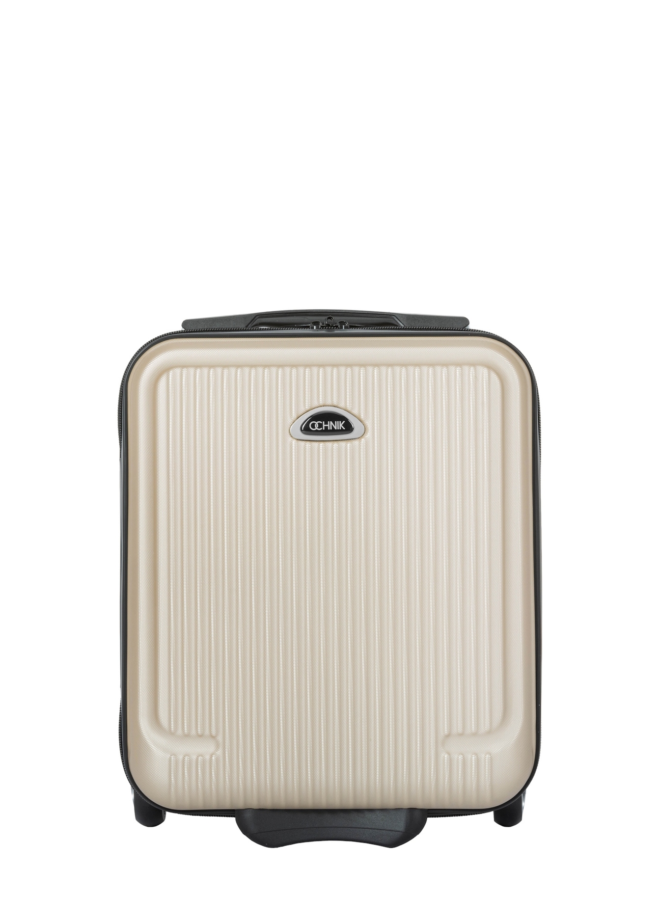 Cabin suitcase on wheels WALAB-0053-0X-16(W26), front view of the product on a white background.
