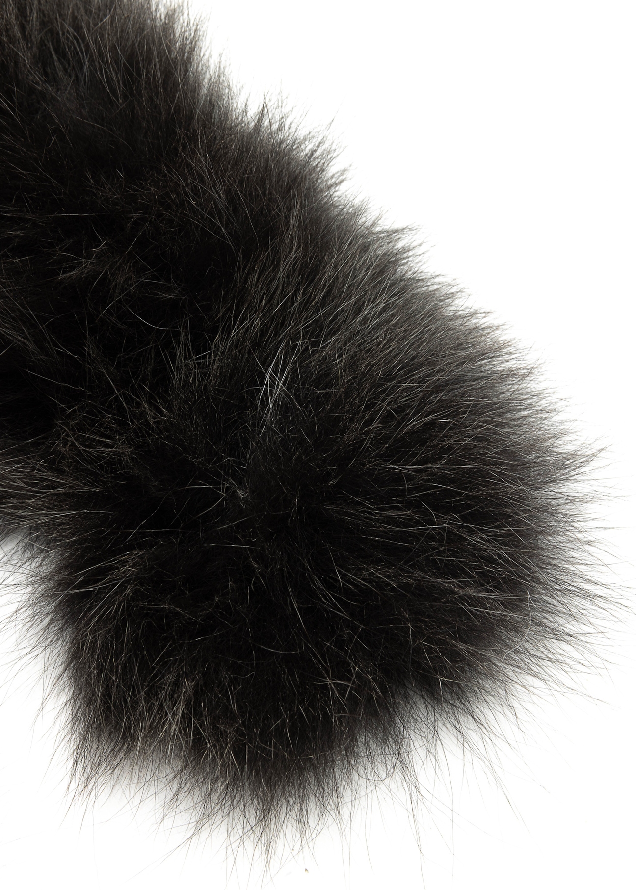 Natural fur cuffs MANDF-0003-95(Z25) - close-up of the product on a white background.