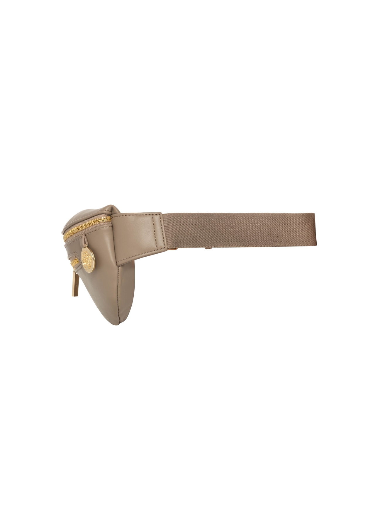 Women's waist bag in a gray-brown shade TOREC-1338-1K(Z26)
