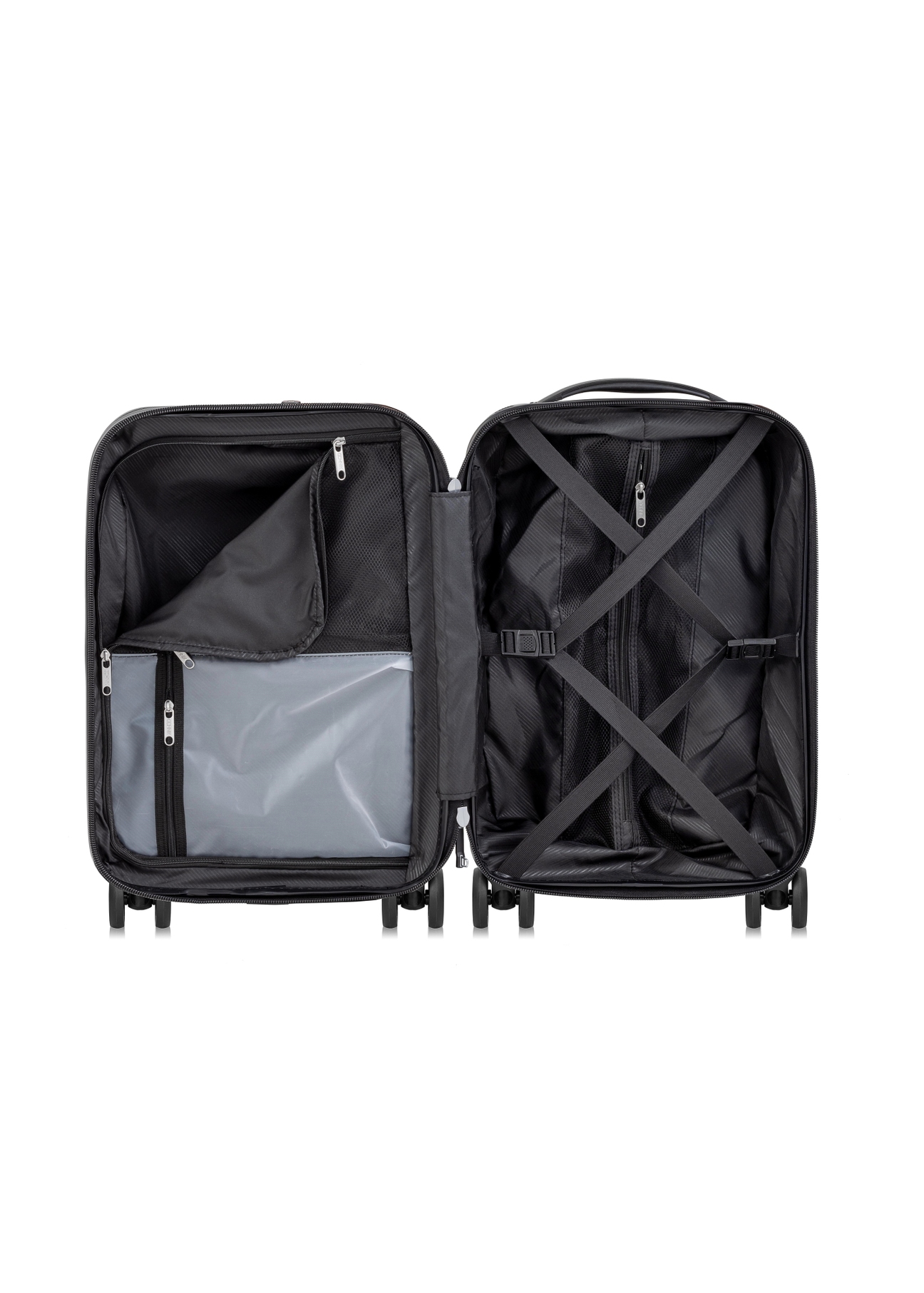 Small suitcase on wheels WALPC-0001-99-20(W23)-04