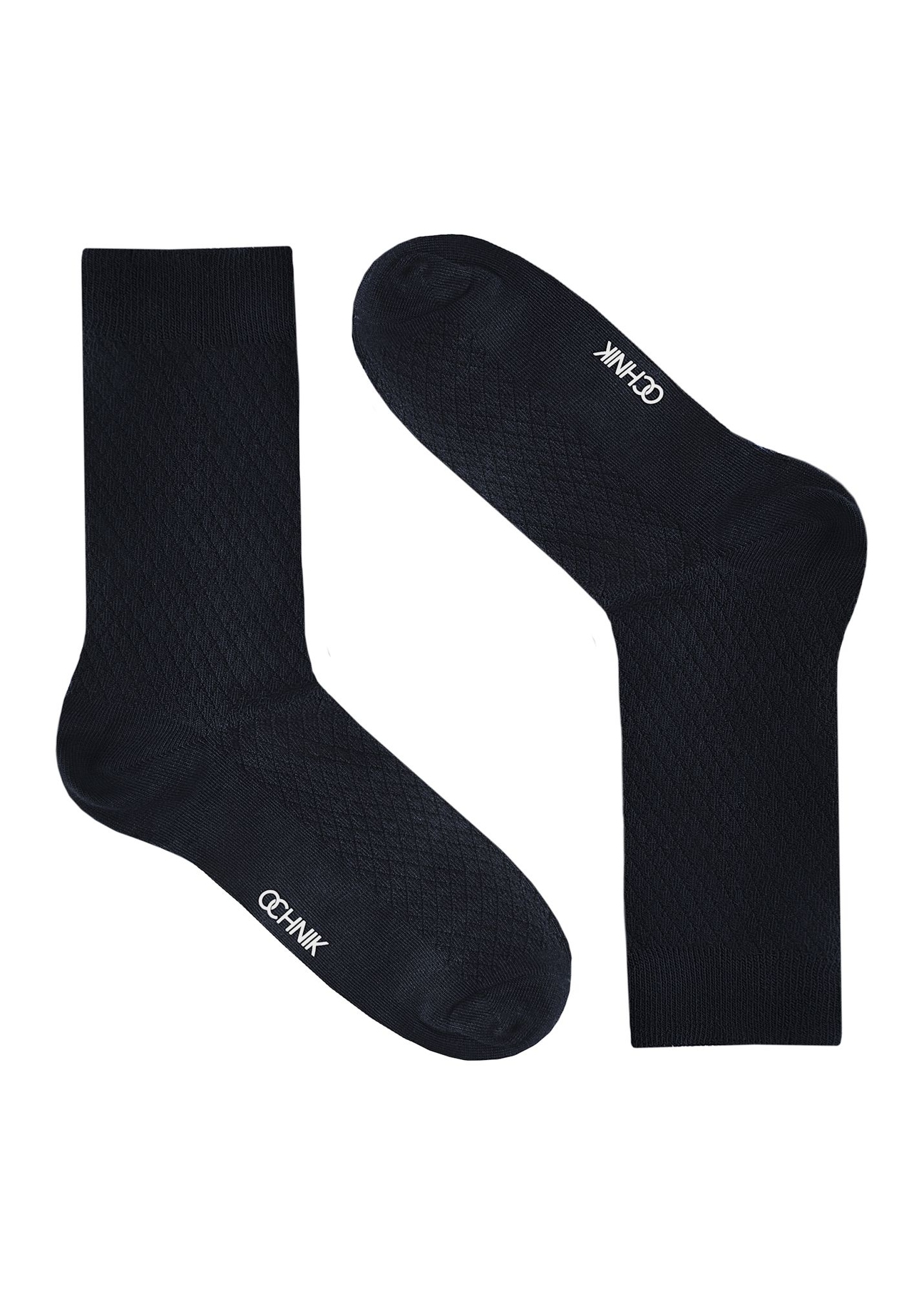 Set of men's long socks ZESMT-0058-9B(Z26), front product view on white background.