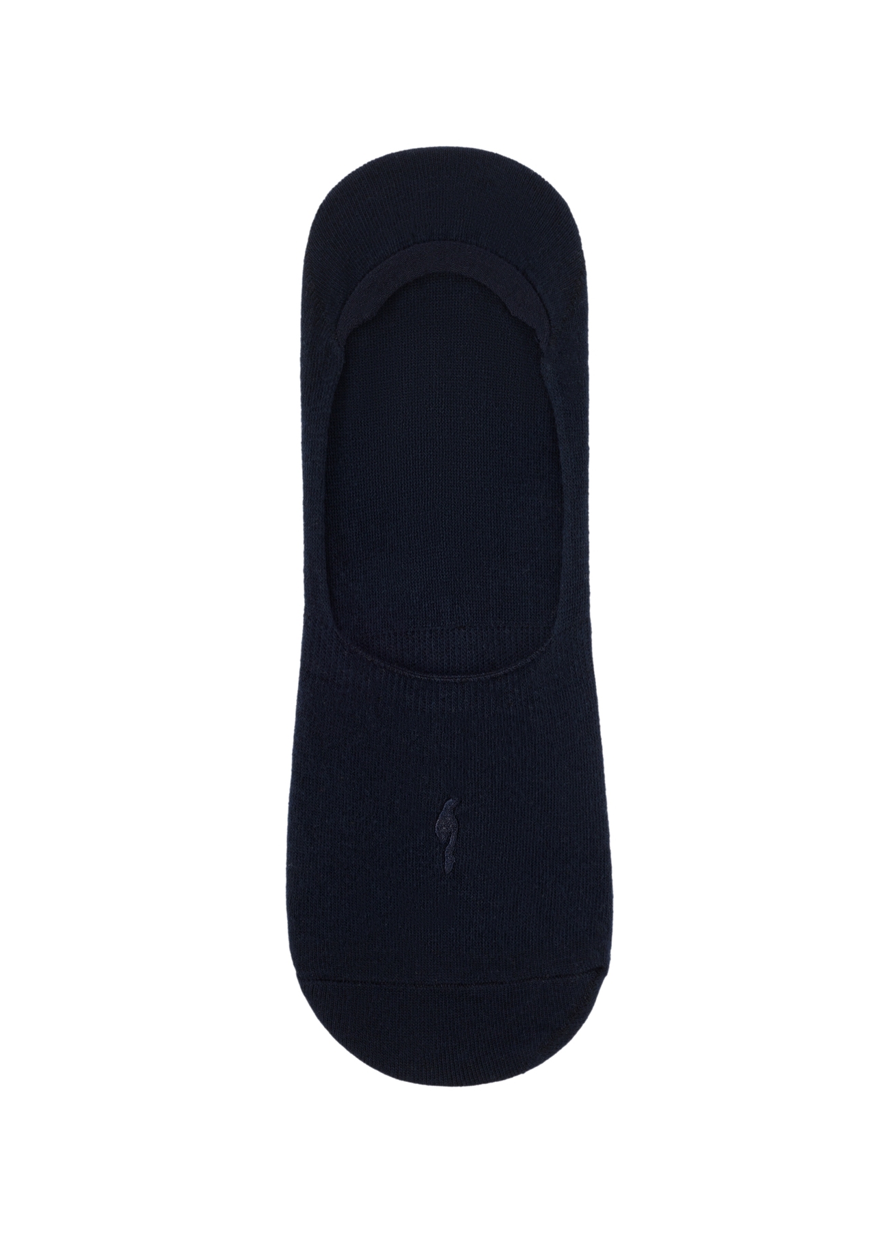 Navy blue men's socks SKAMT-0150B-7E(W26), front product view on white background.