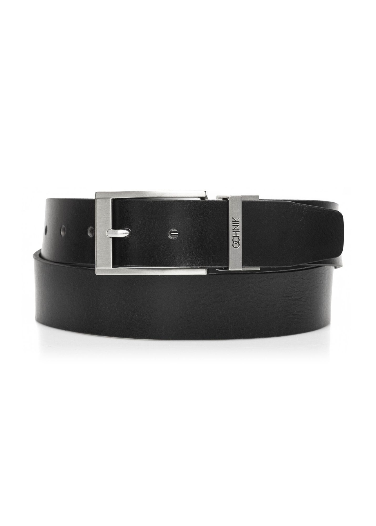 Men's double-sided leather belt PASMS-0167-7D(Z26)