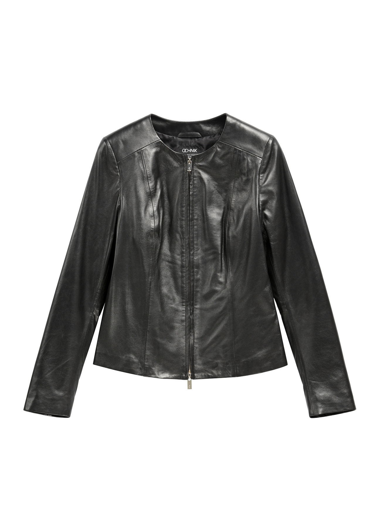 Women's classic leather jacket KURDS-0209-1339(KS)