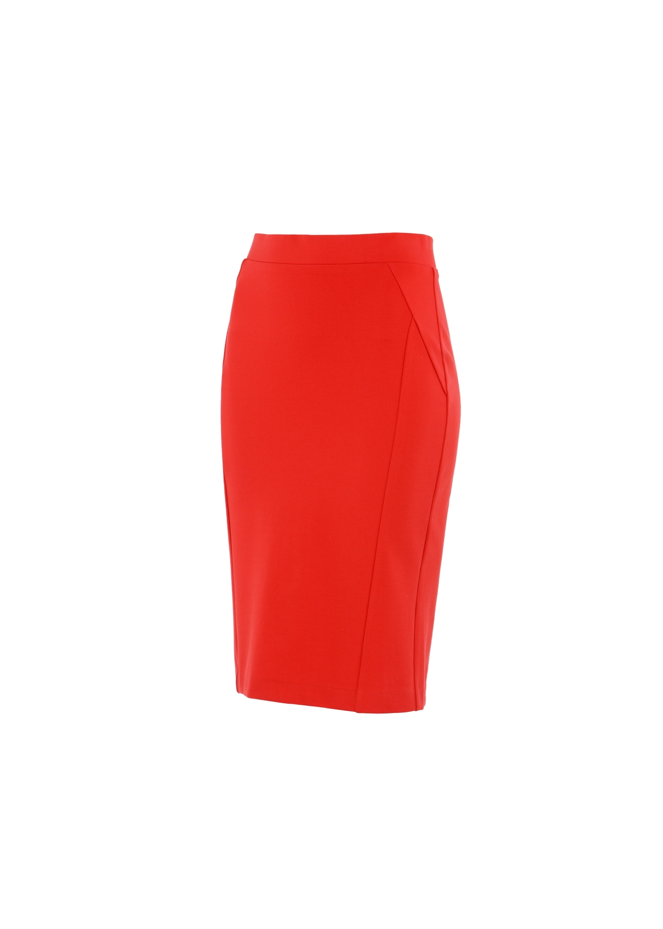 Red pencil skirt SPCDT-0031-42(W21)-03