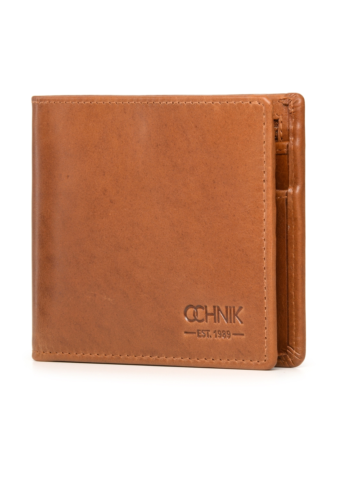 Men's leather wallet PORMS-0301A-88(Z25), diagonal product view on white background.
