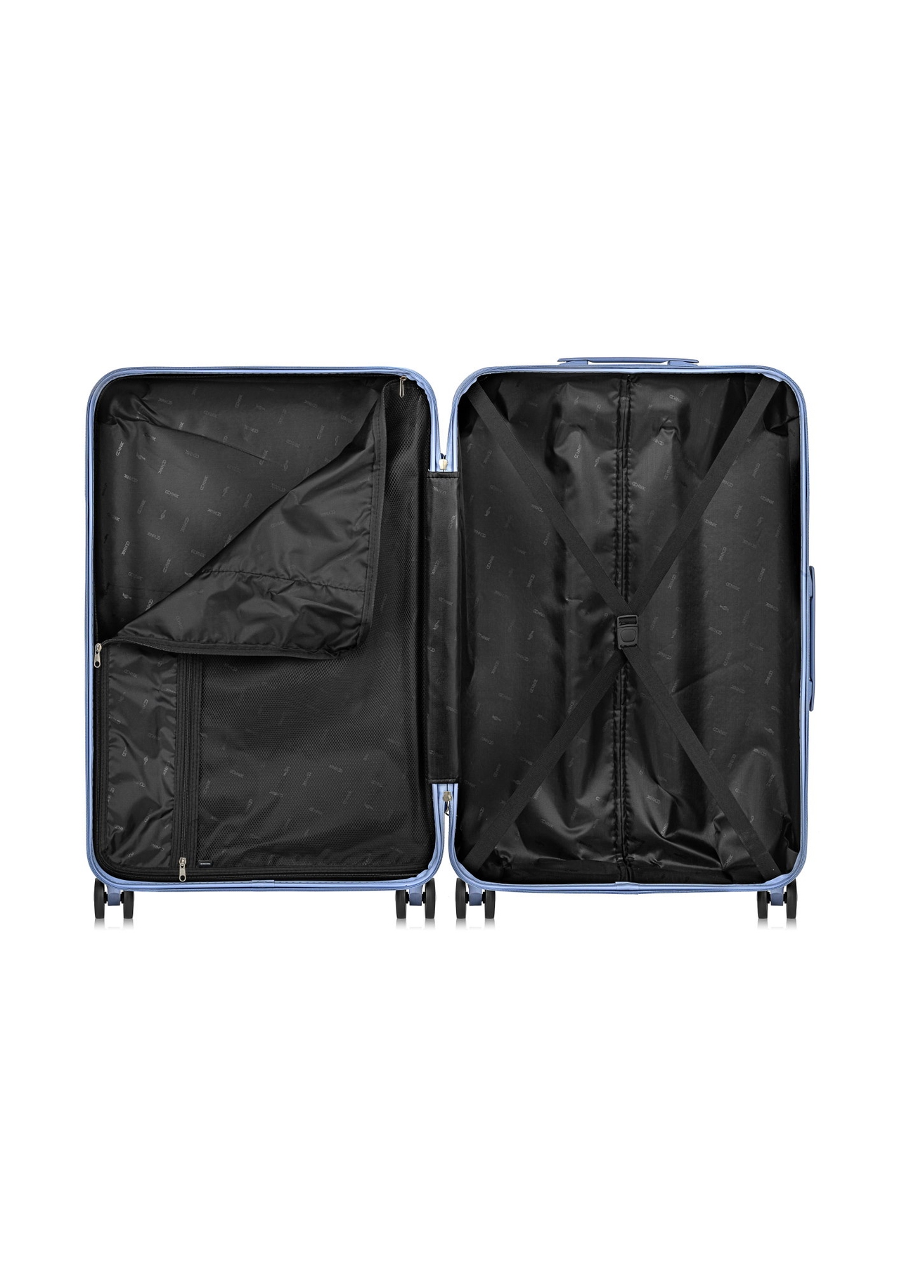 Large suitcase with MONOI pattern WALAB-0068-61-28(W24)-04