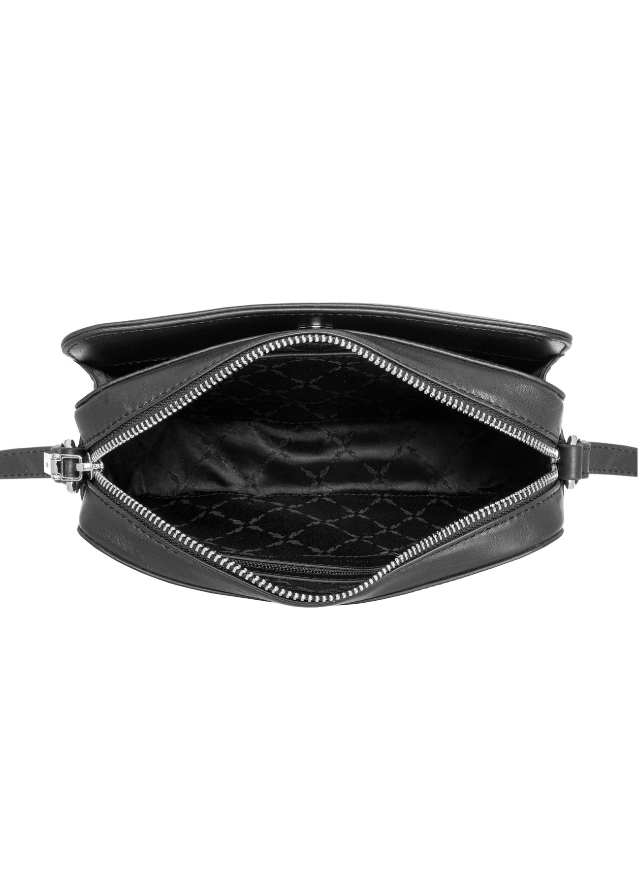 Women's leather shoulder bag TORES-1430-99(Z26), product view inside on a light background.