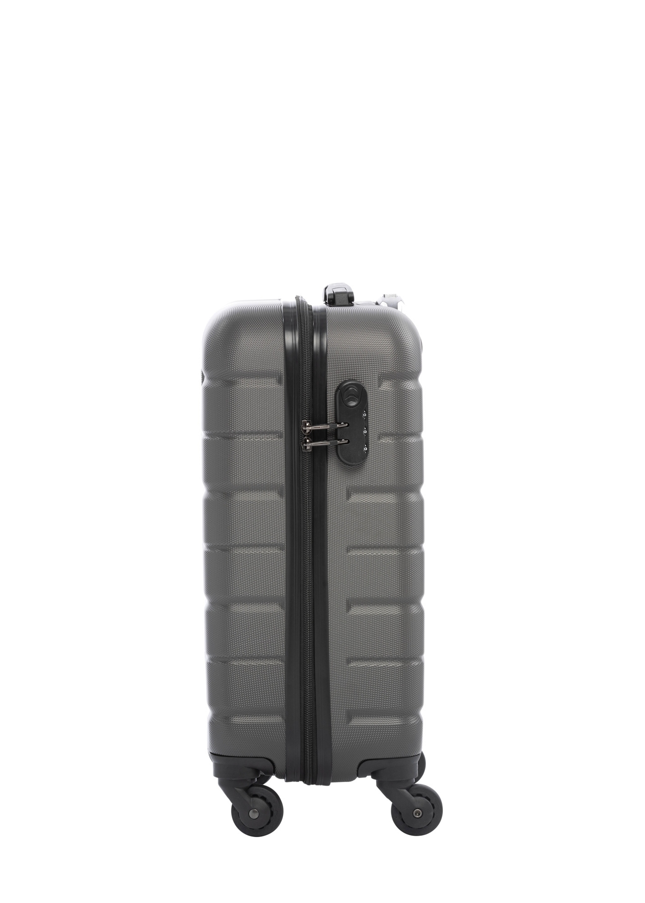 Set of 19''/24''/28'' trolley suitcases WALAB-0067-9B(W26), side view of the product on a white background.