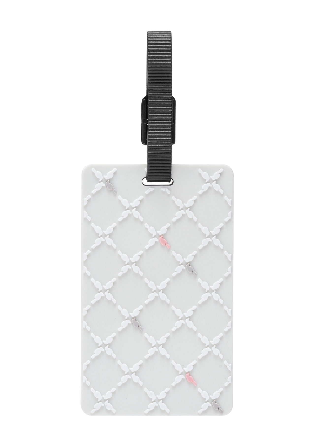 Luggage tag AW-012-0007-12(W25), front view of the product on a white background.