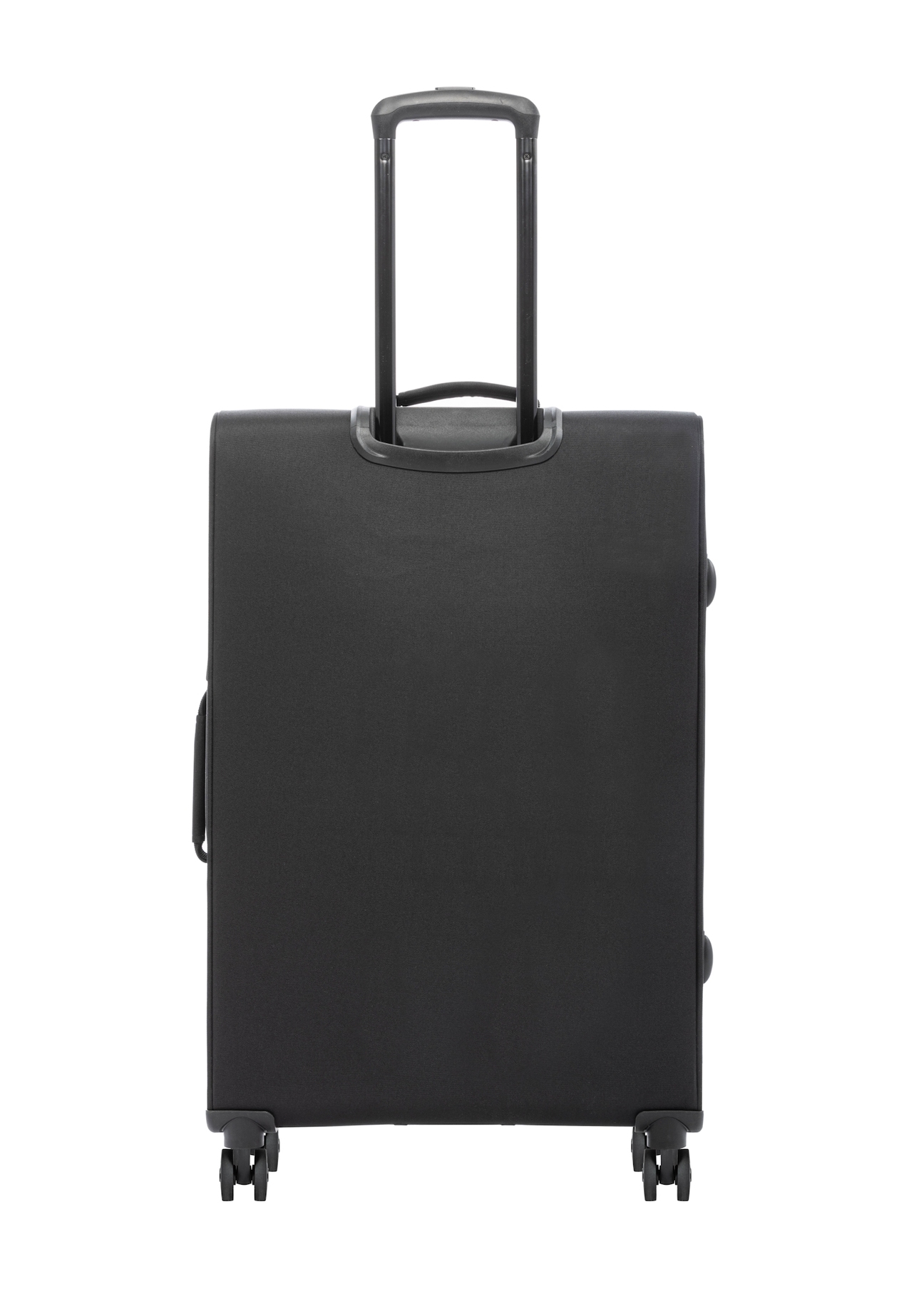 Set of 19"/24"/28" trolley suitcases WALNY-0045-99(W26), back view of the product on a white background.