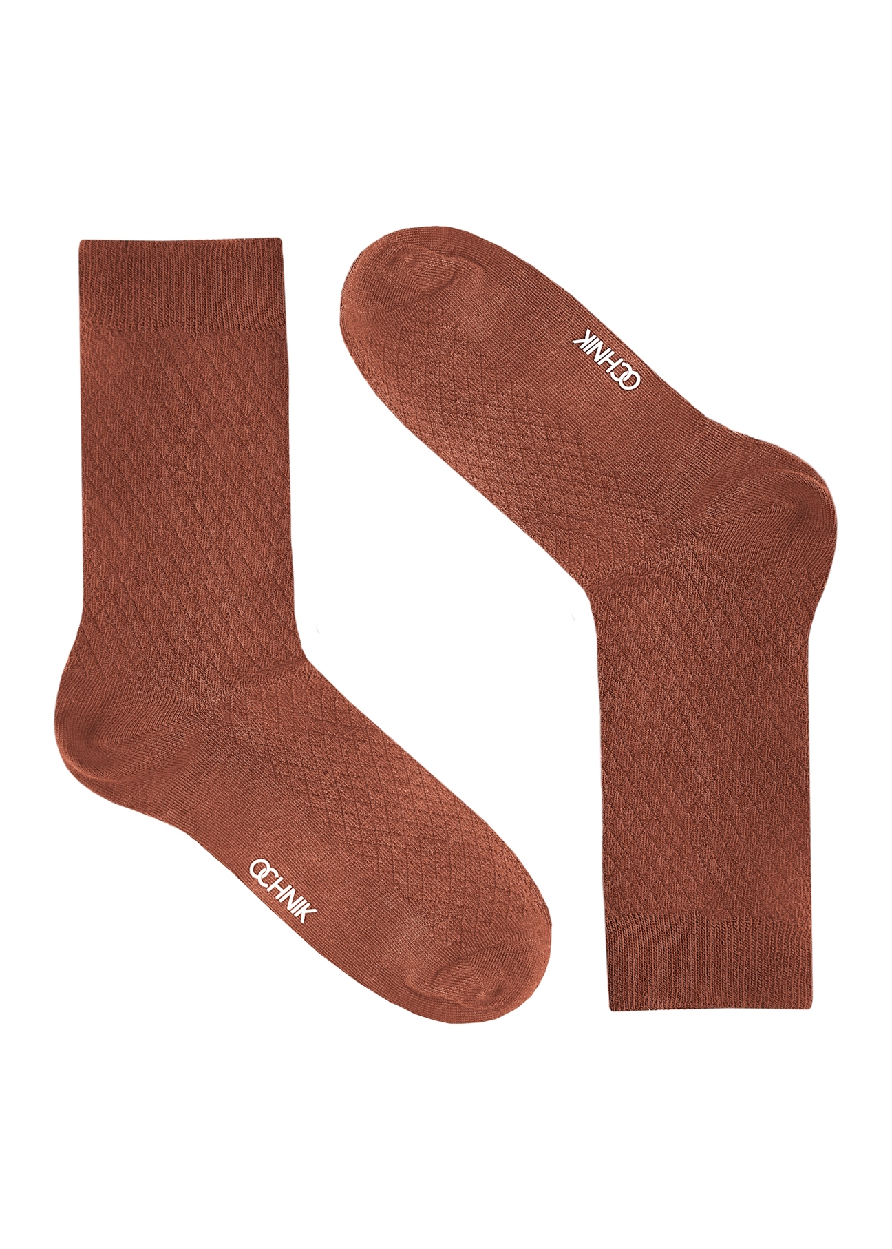Set of men's long socks ZESMT-0058-69(Z25), view of the second pair of the product on a white background.