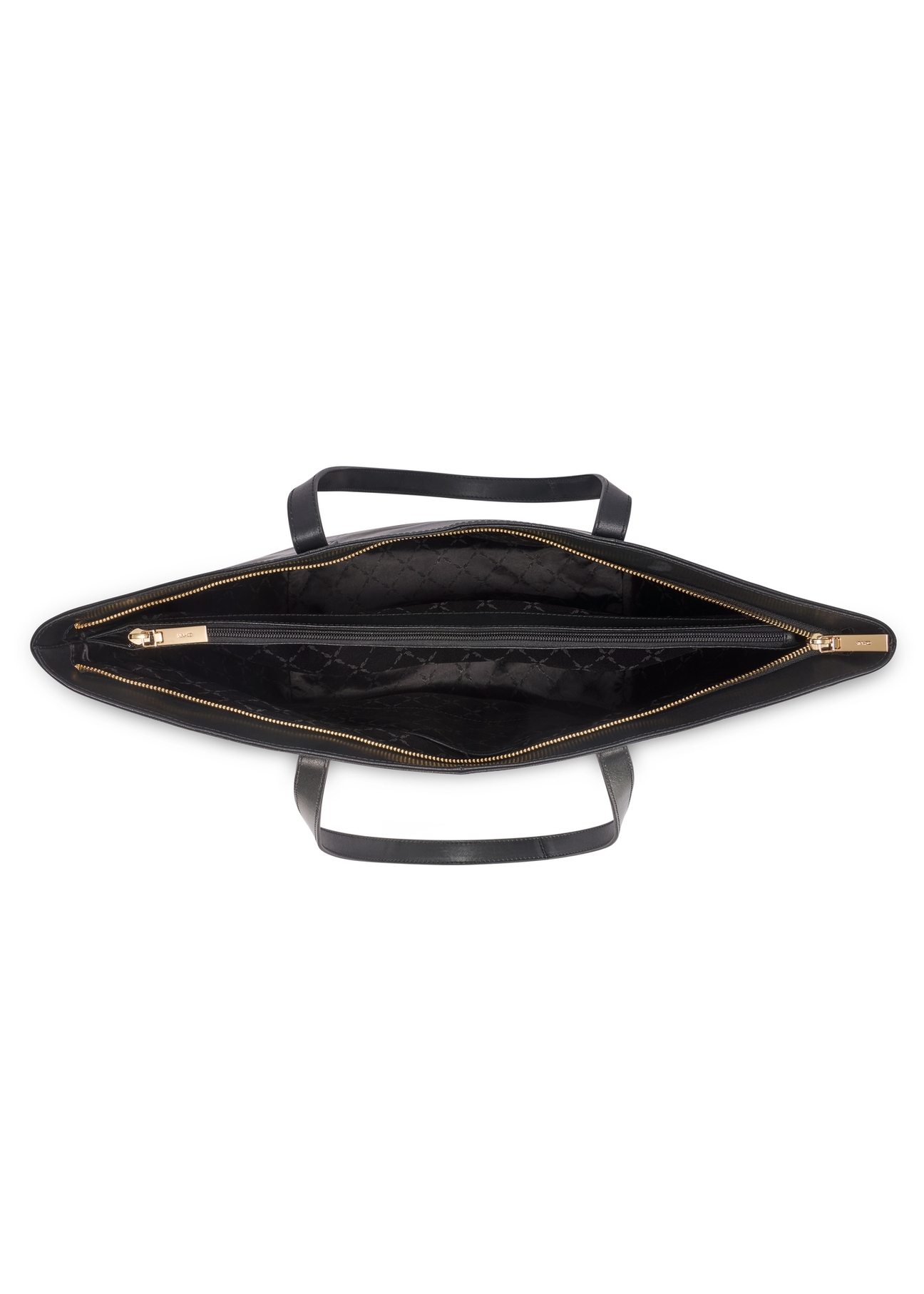 Large leather women's shopper handbag TORES-1258-99(W26) - product view from above, on a white background.