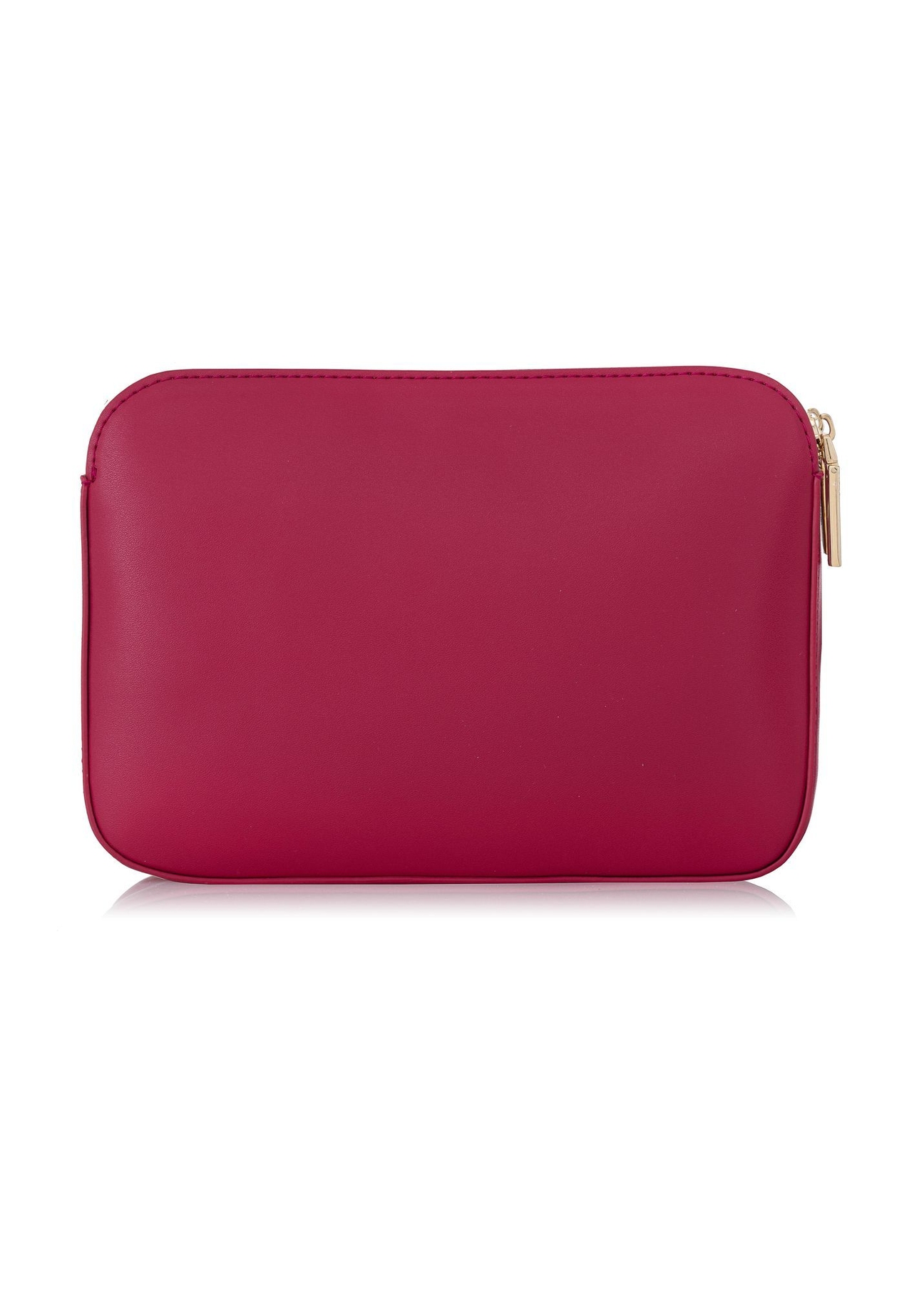 Fuchsia three-chambered women's handbag TOREC-0205C-65(W24)-04