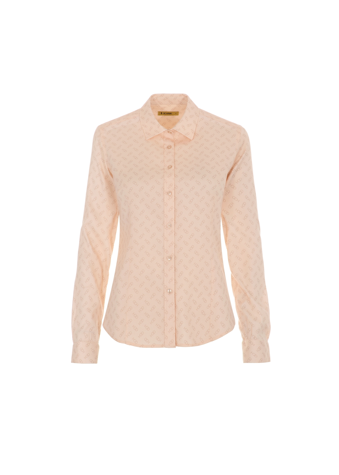 Women's shirt with "OCH" motif KOSDT-0136-34(Z21)-03