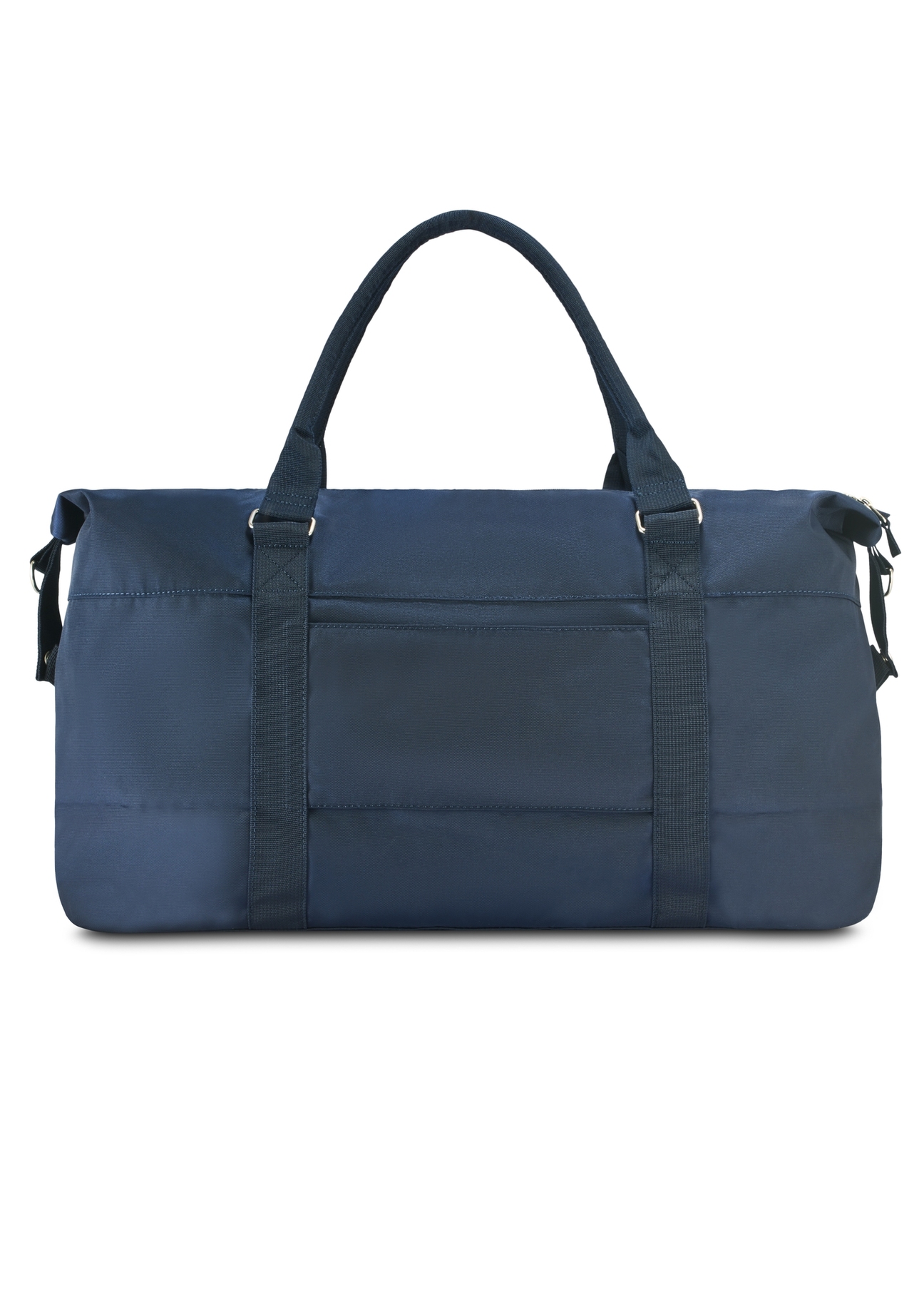 Navy blue travel bag TORMN-0382-69(Z25), product view from the back on a white background.