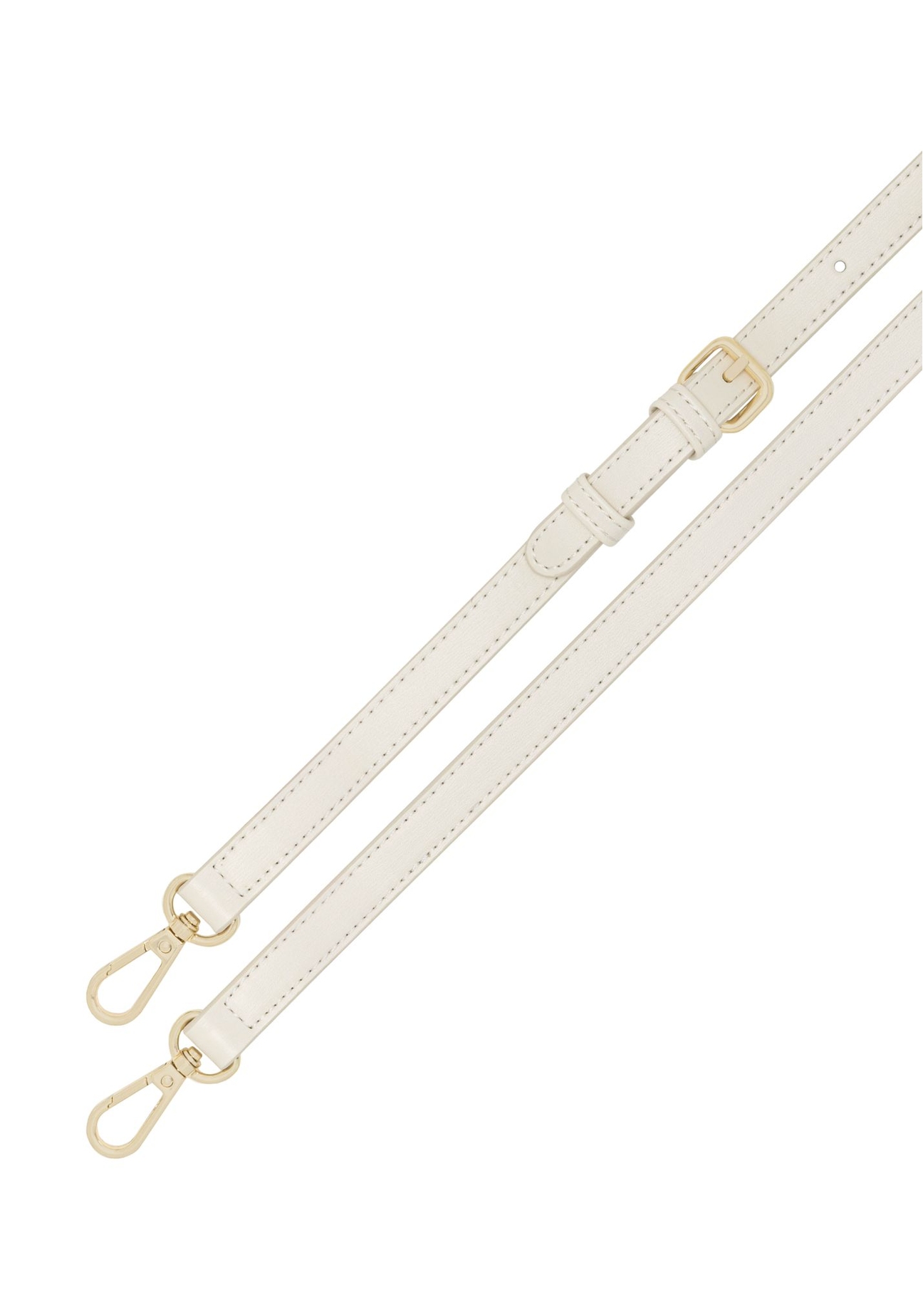 Cream women's handbag made of imitation leather TOREC-1081-0B(W26) - product view from above, on a white background.