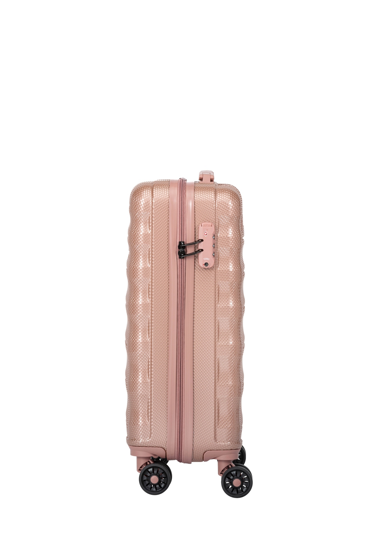 Set of 19'/24'/28' wheeled suitcases WALPC-0015-5B(W26), side view of the product on a white background.