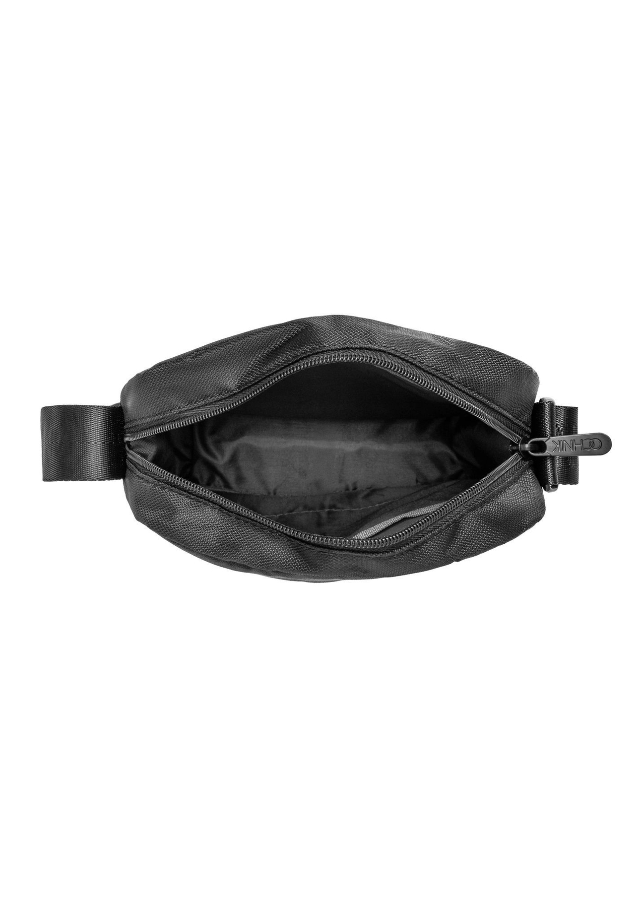 Black men's bag TORMN-0266C-99(Z25), product view inside on white background.