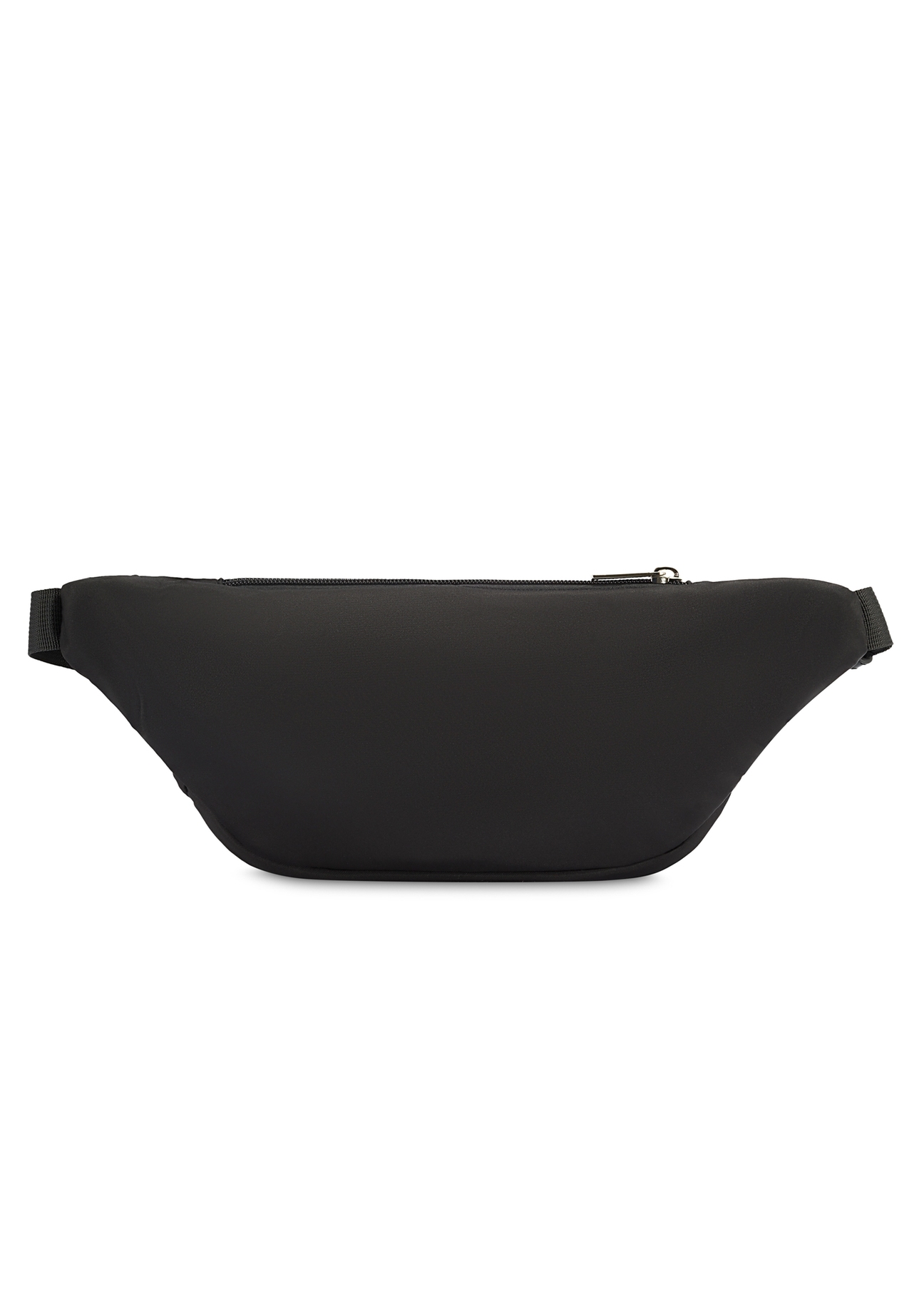 Black women's waist bag TOREN-0324-99(Z25), product view from the back on a white background.