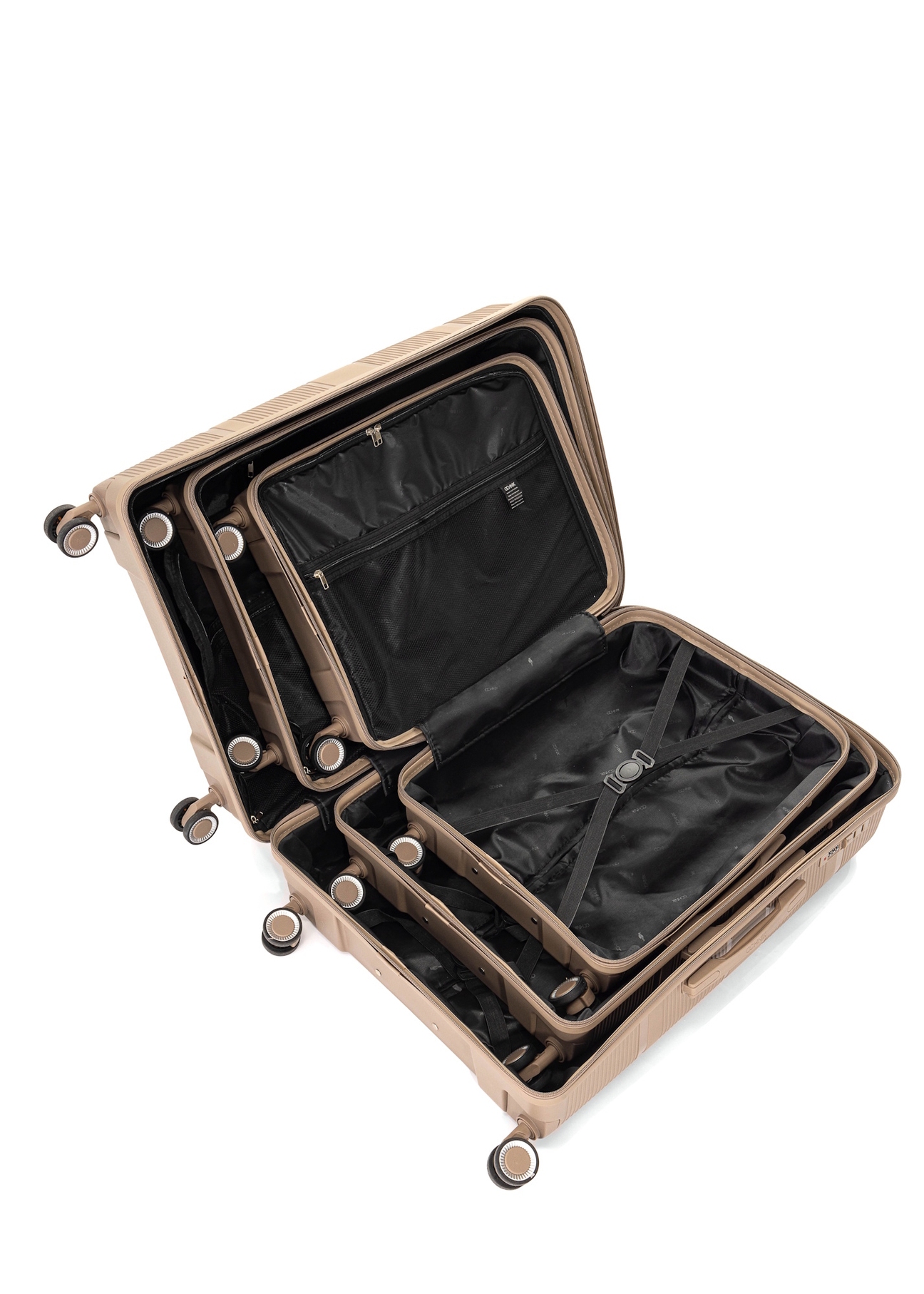 Set of suitcases on wheels 19"/24"/28" WALPP-0022-86(W25)