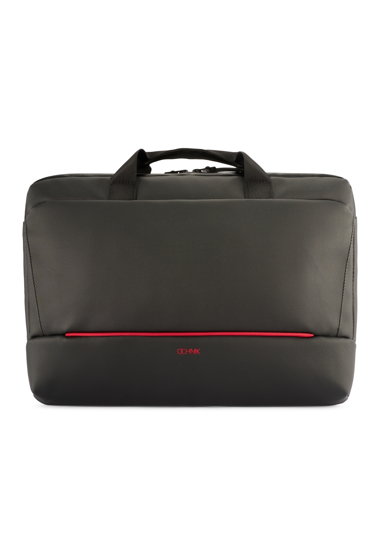 Black laptop bag TORMN-0398-9J(W26), front product view on white background.