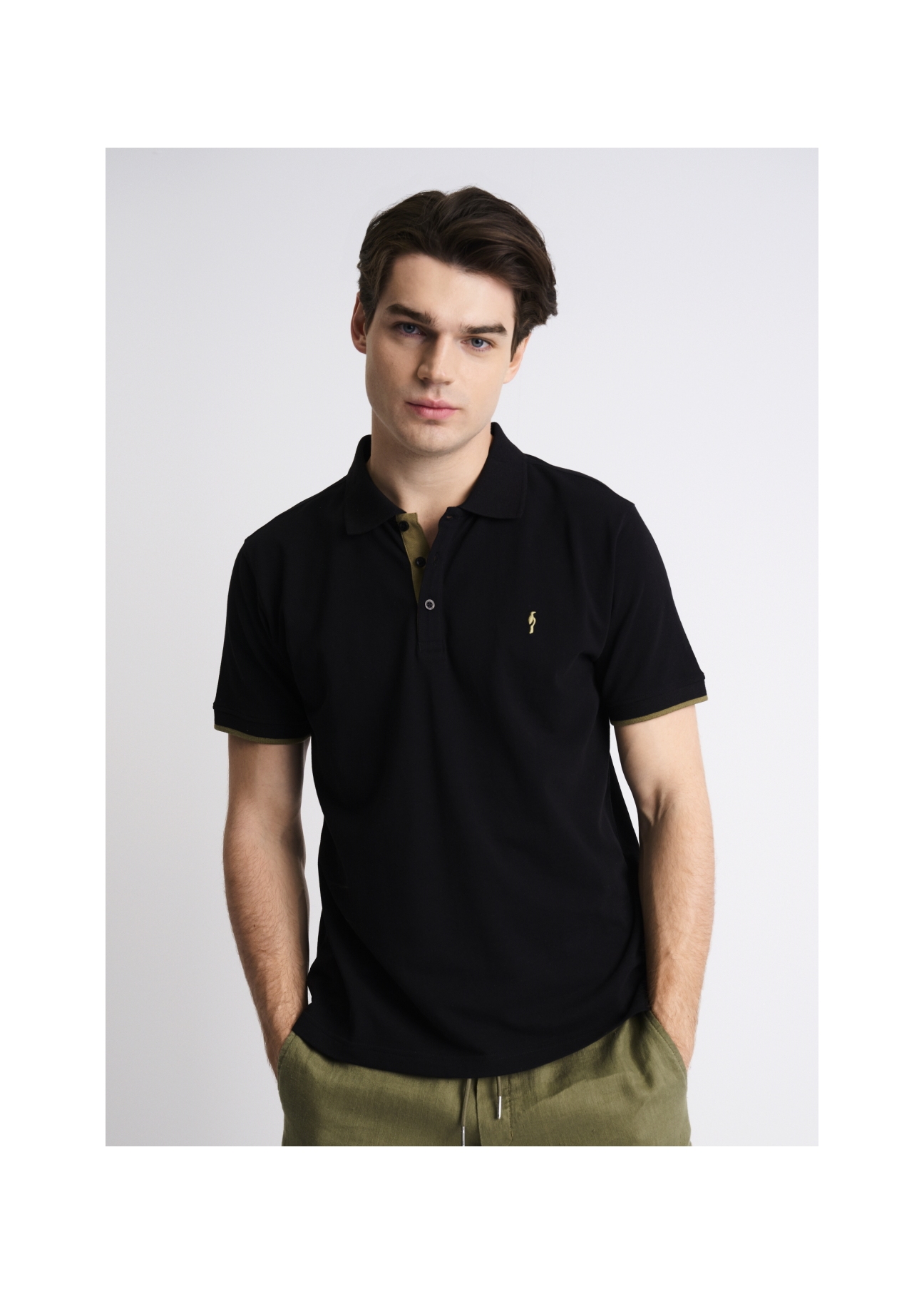 Koszulka polo POLMT-0045-99(W22)-01