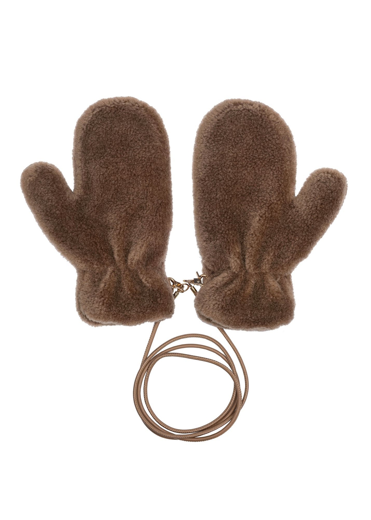 Women's woolen gloves REKDF-0004 B-24(OF 25) - top view of the product on a white background.