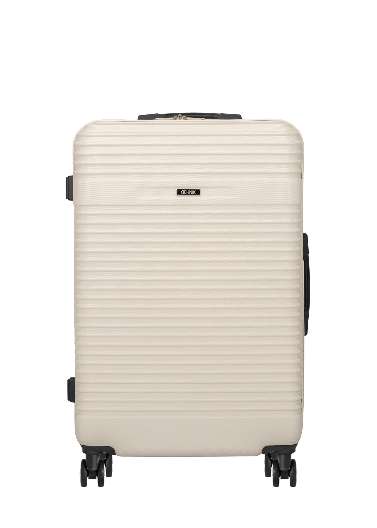 Large suitcase on wheels WALAB-0040-0C-28(W26), front view of the product on a white background.