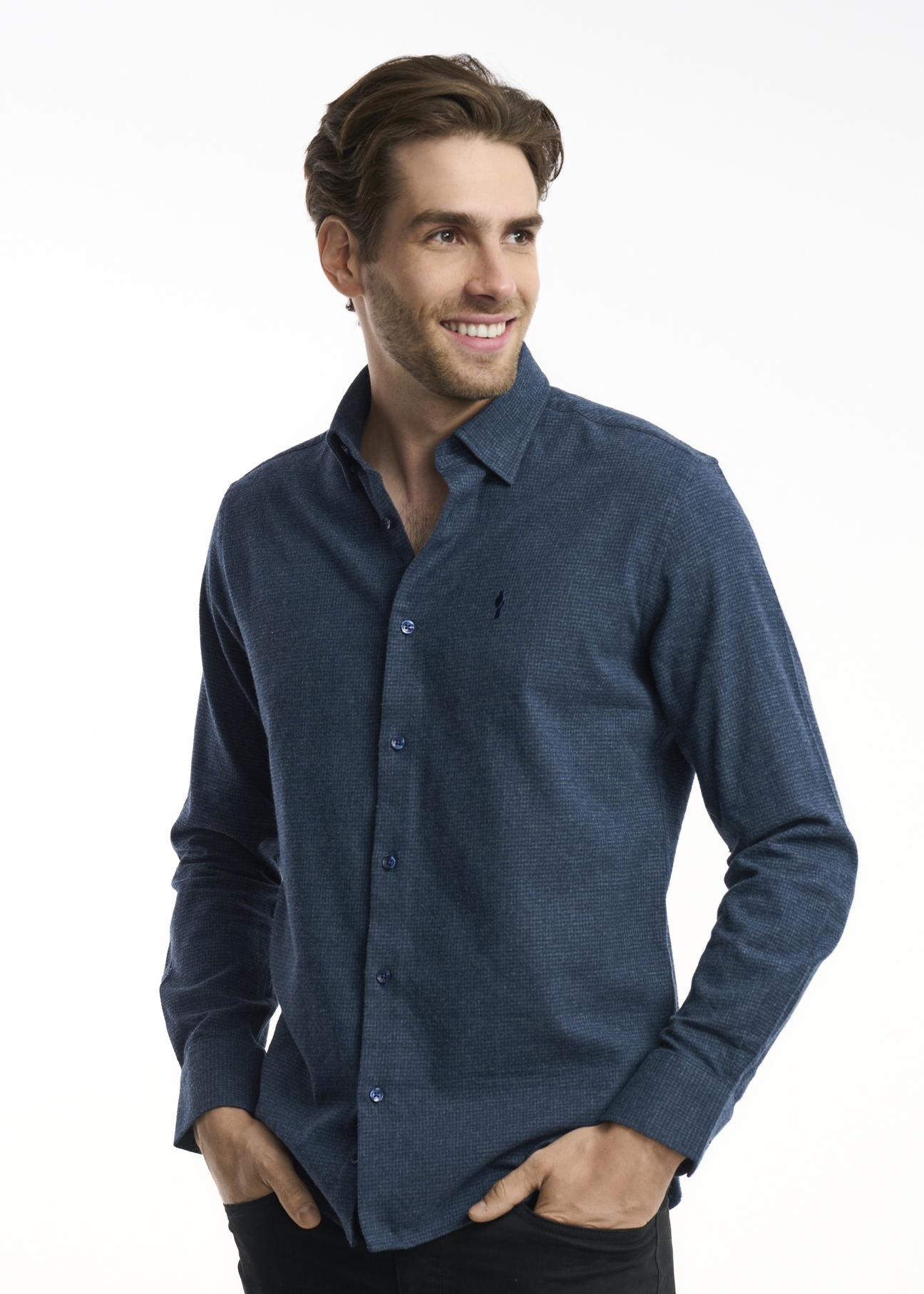 Men's shirt KOSMT-0294-91(Z22)-01