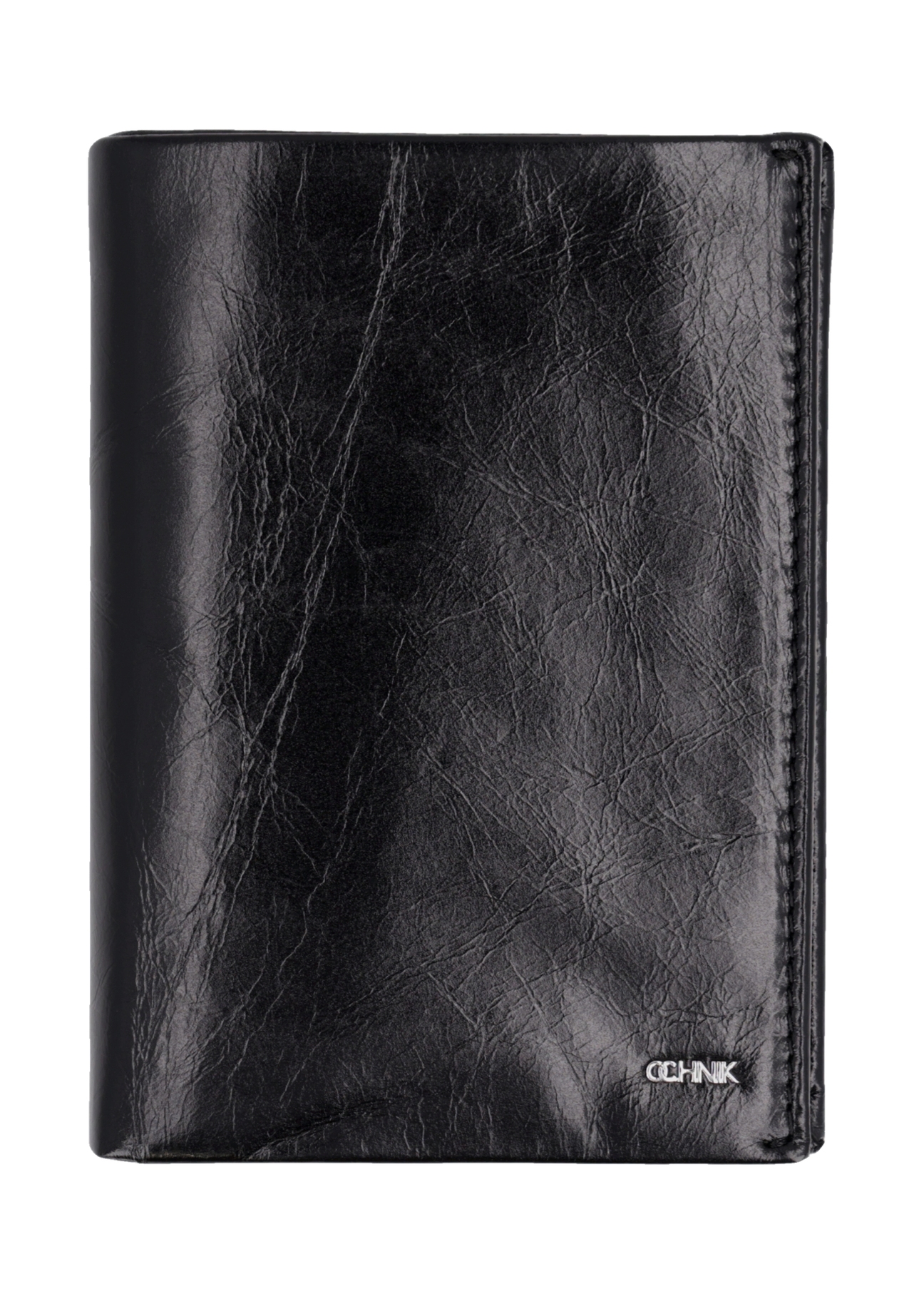 Black leather men's wallet PORMS-0737-99(Z26)