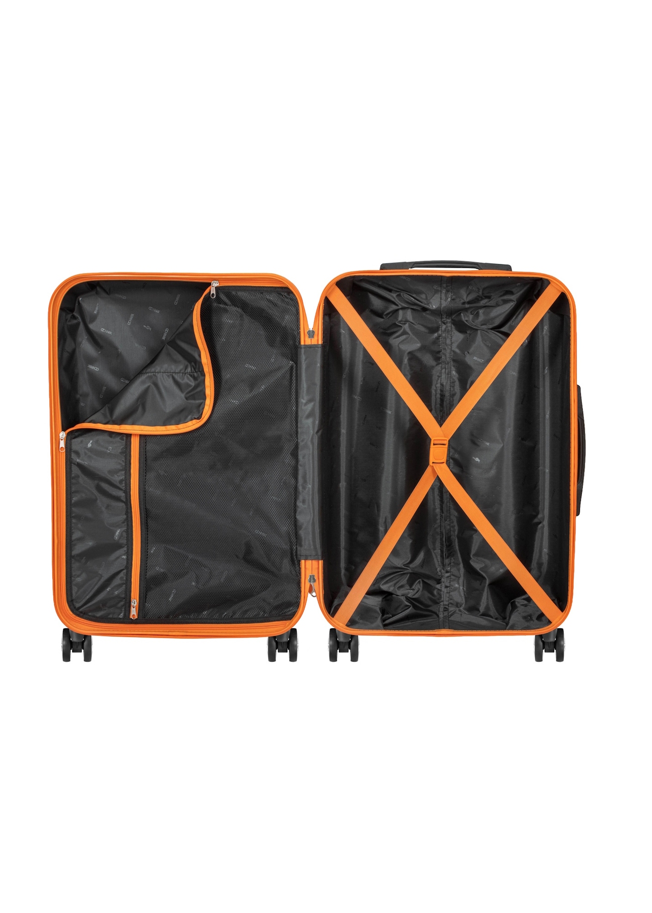 Medium suitcase on wheels WALAB-0040-3A-24(W26)