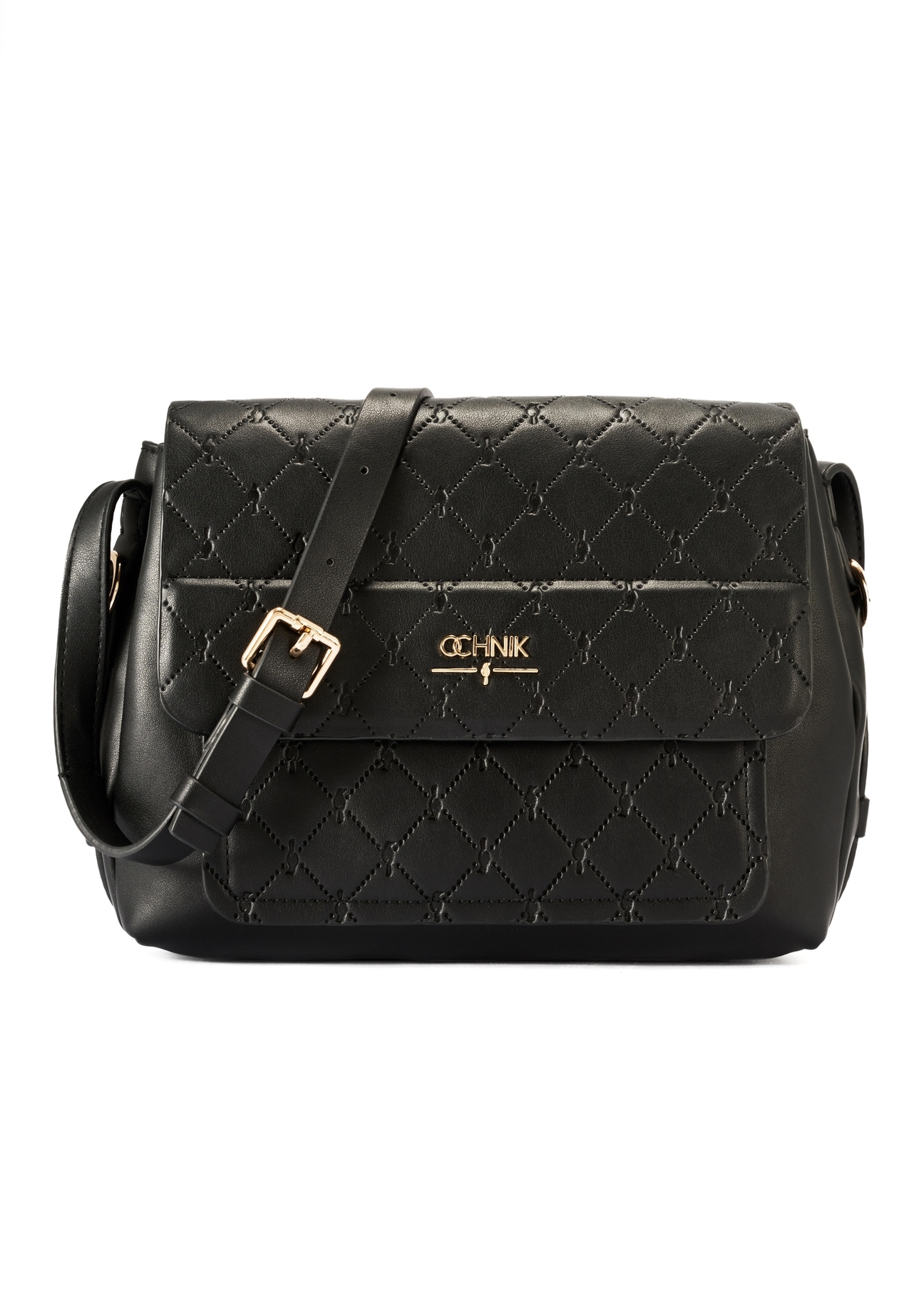 Elegant shoulder bag TOREC-0860A-98(Z25), product view from the front on a white background.