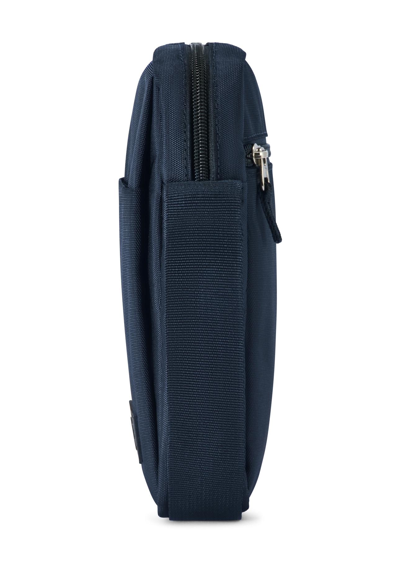 Navy blue men's bag TORMN-0384-69(Z25), product view from the side on a white background.