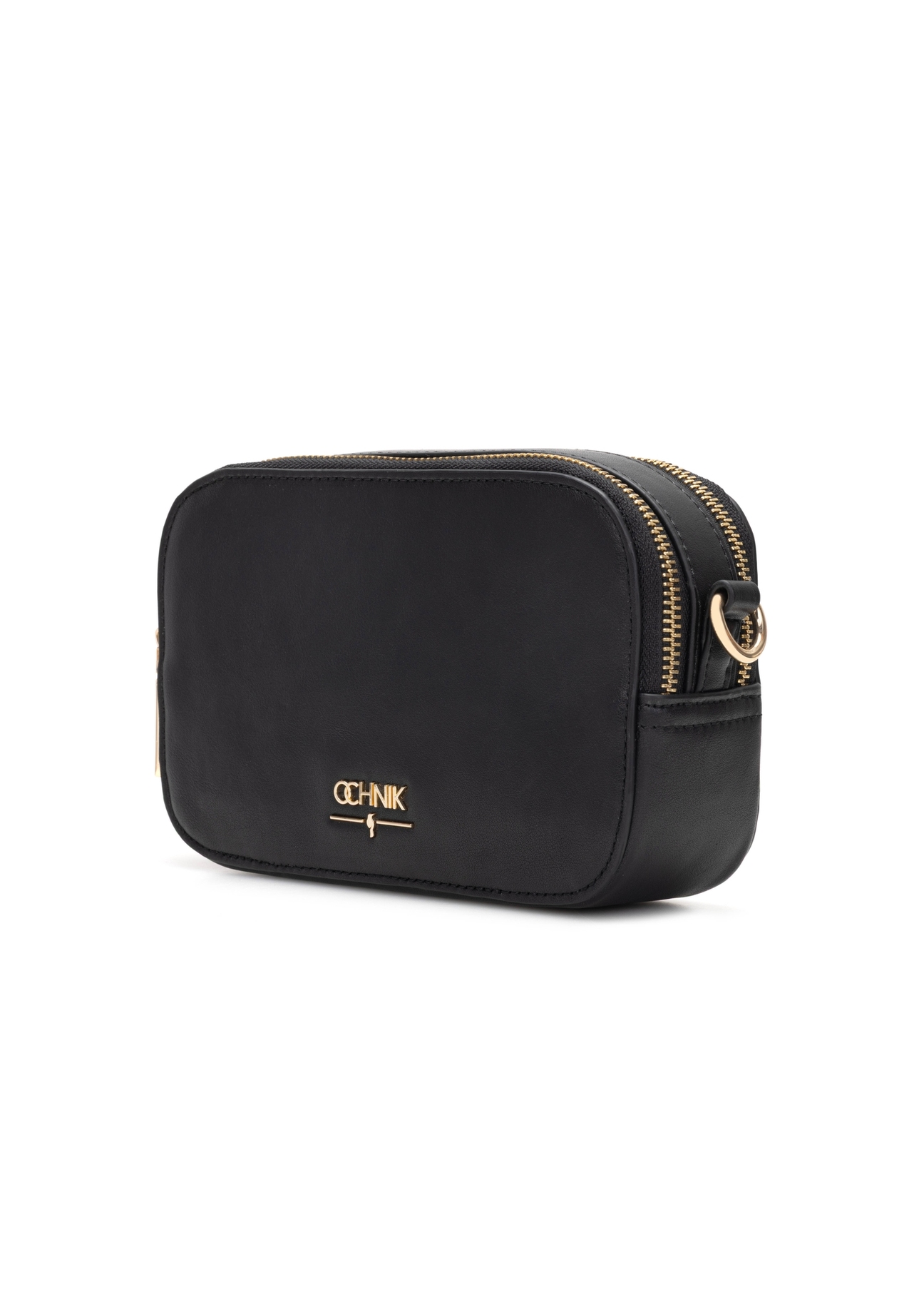 Black small women's handbag TOREC-1172-99(W26), diagonal product view on a white background.