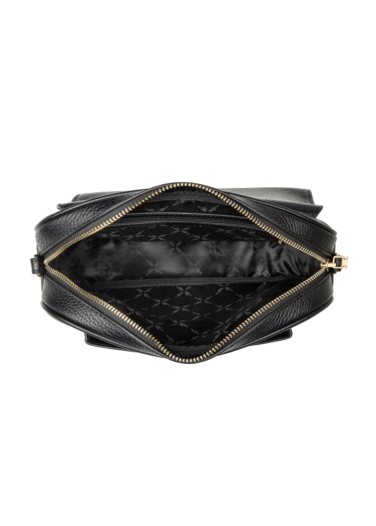 Black leather women's messenger bag TORES-1274-9I(W26)