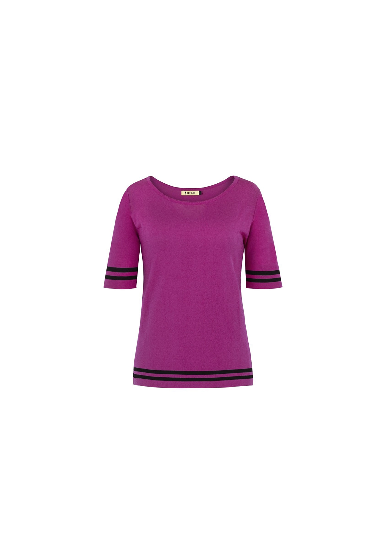 Women's short sleeve sweater SWEDT-0090-65(W19)-01