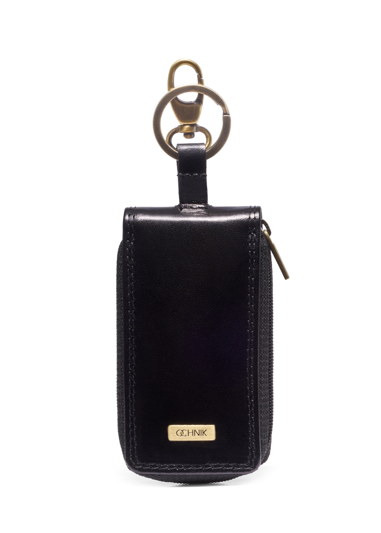Black leather key case PL-222-99(Z26)