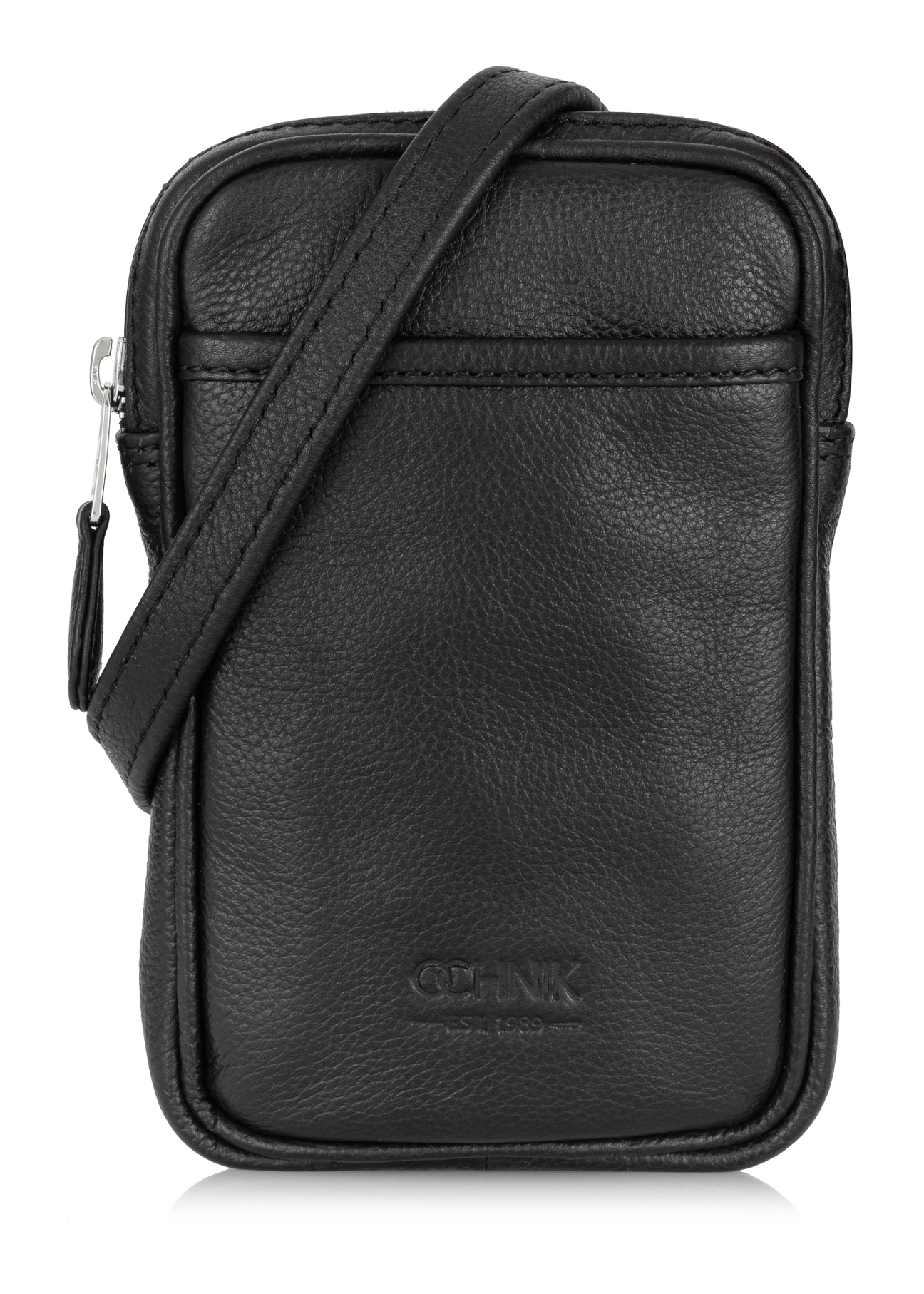 Men's leather pea sachet PORMS-0515-99(W23)-01