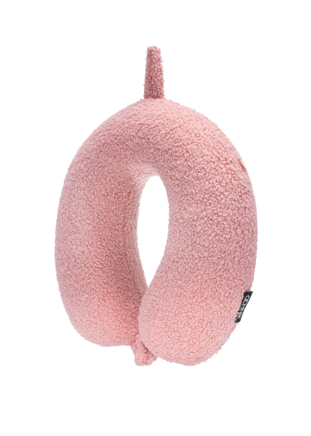 Soft pink headrest AW-014-0003-31(W25), diagonal view of the product without packaging on a white background.