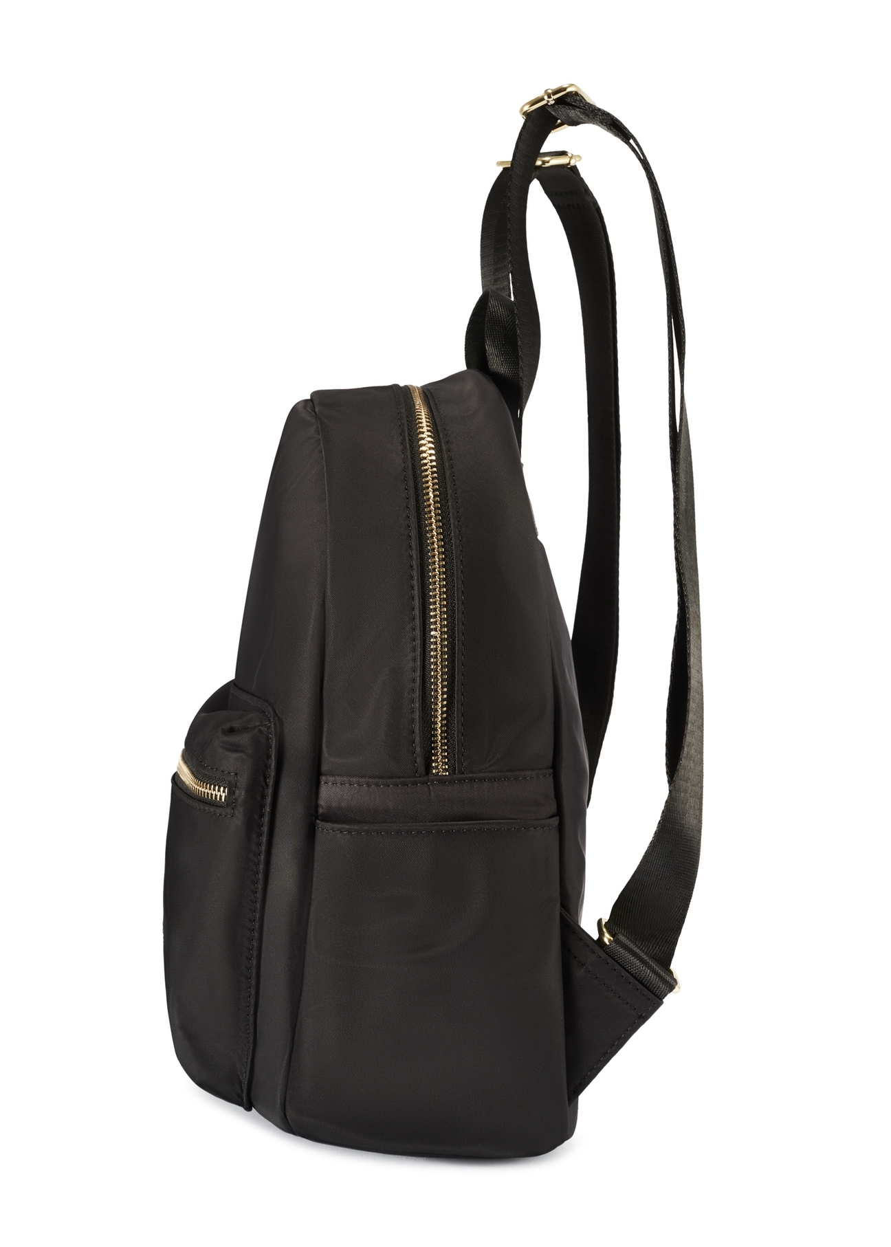 TOREN-0319-99 (Z25) women's compact backpack, side view of the product on a white background.