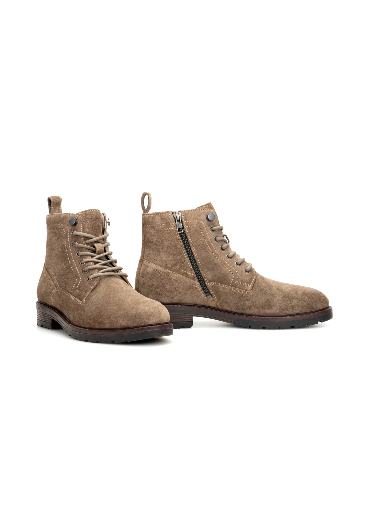 Men's suede ankle boots BUTYM-0522-82(Z25)