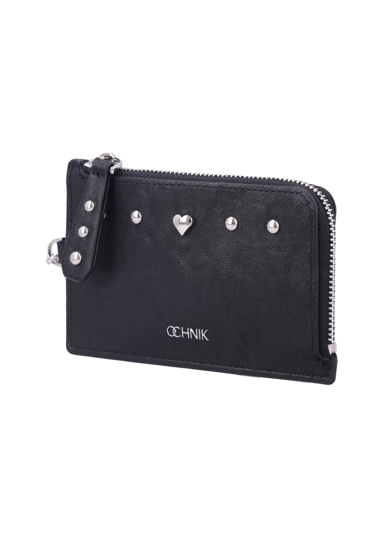 Black women's wallet POREC-0447-99(Z26), diagonal product view on white background.