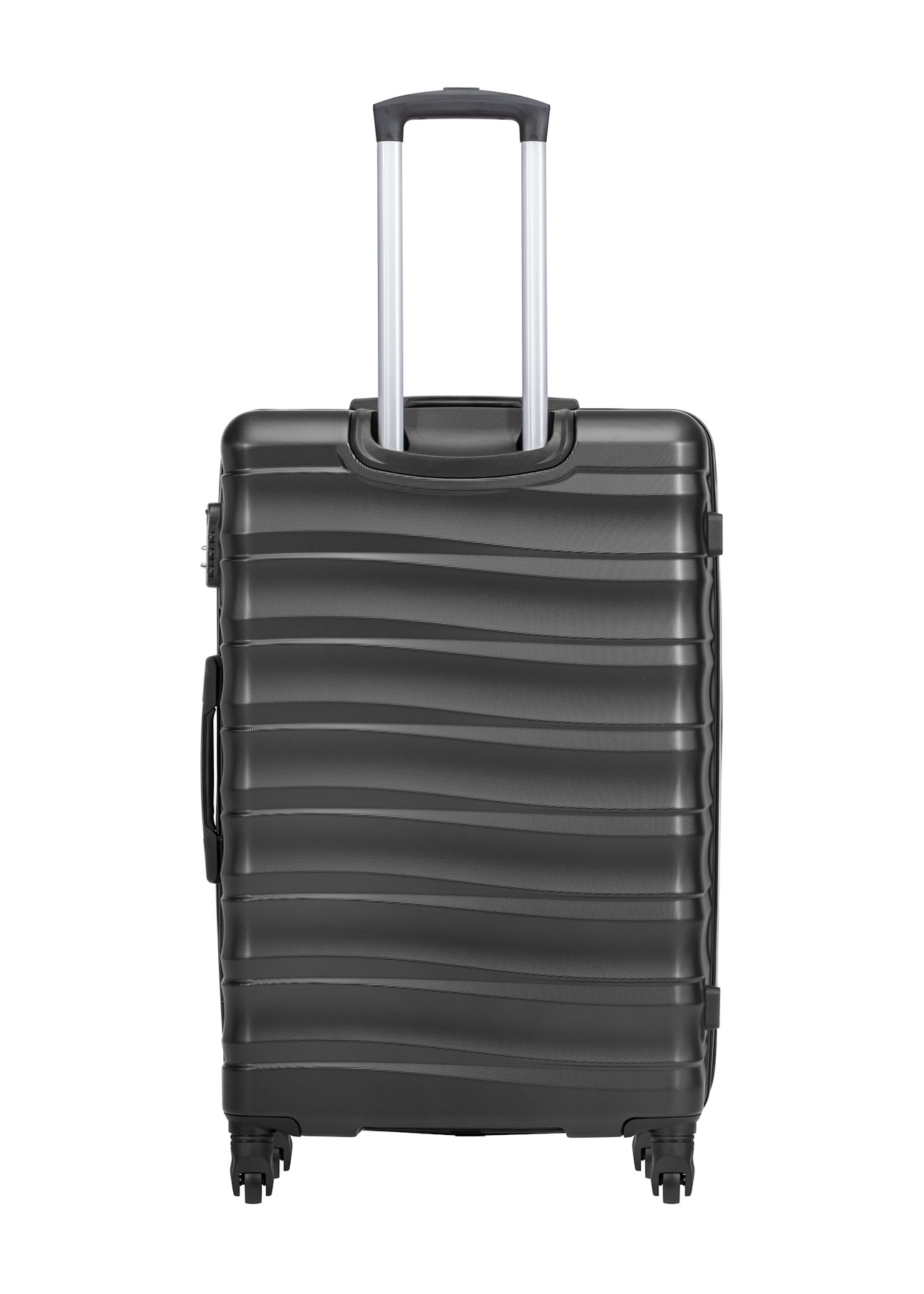 Set of 19'/24'/28' trolley suitcases WALAB-0081-99(W26), back view of the product on a white background.